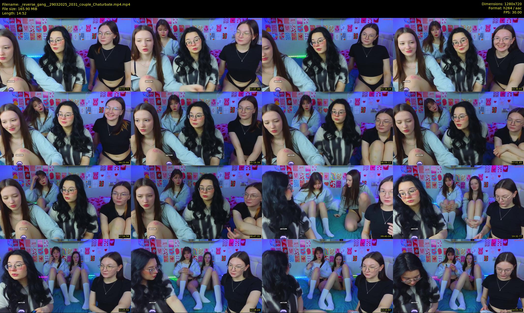 _reverse_gang_ — 15 minute Chaturbate couple cam show recording, 720p, Mar 29, 2025