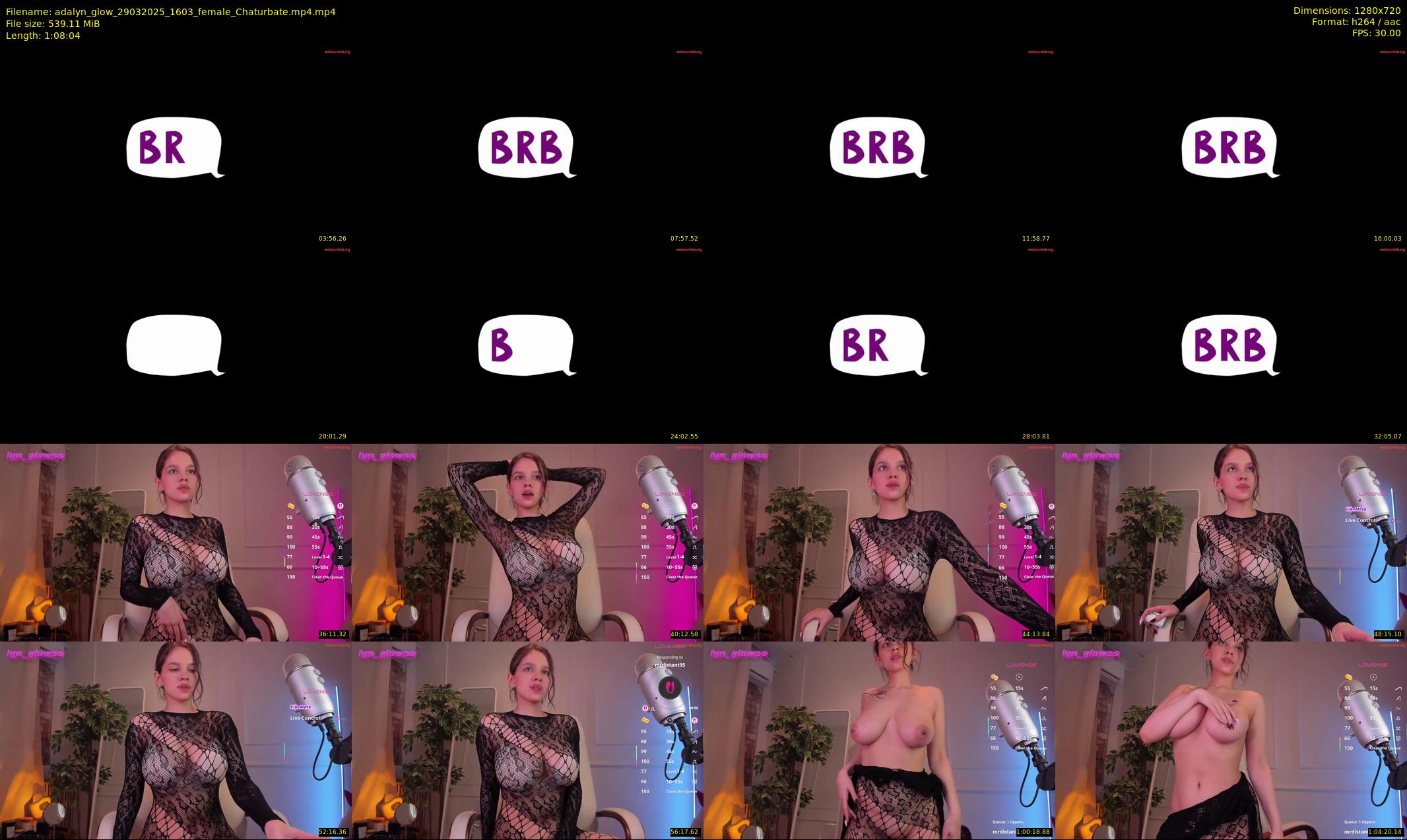 adalyn_glow — 69 minute Chaturbate female cam show recording, 720p, Mar 29, 2025