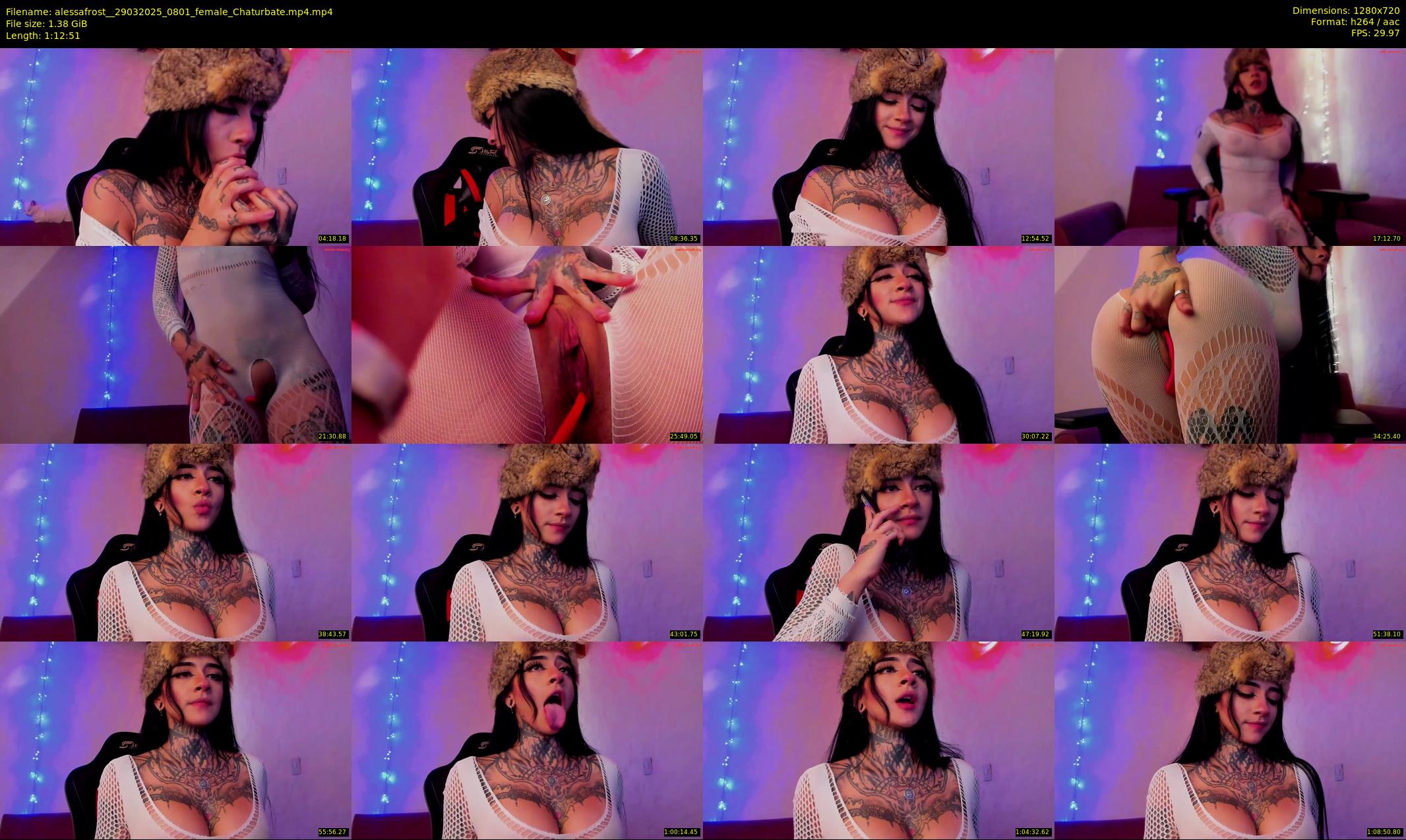 alessafrost_ — 73 minute Chaturbate female cam show recording, 720p, Mar 29, 2025
