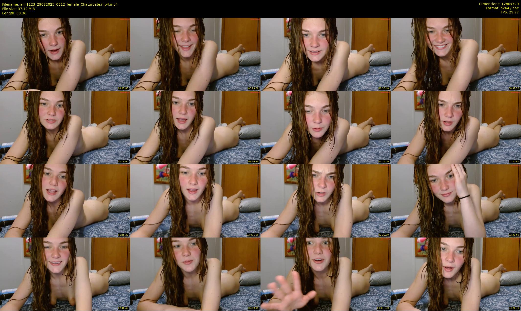 aliii1123 — 4 minute Chaturbate female cam show recording, 720p, Mar 29, 2025