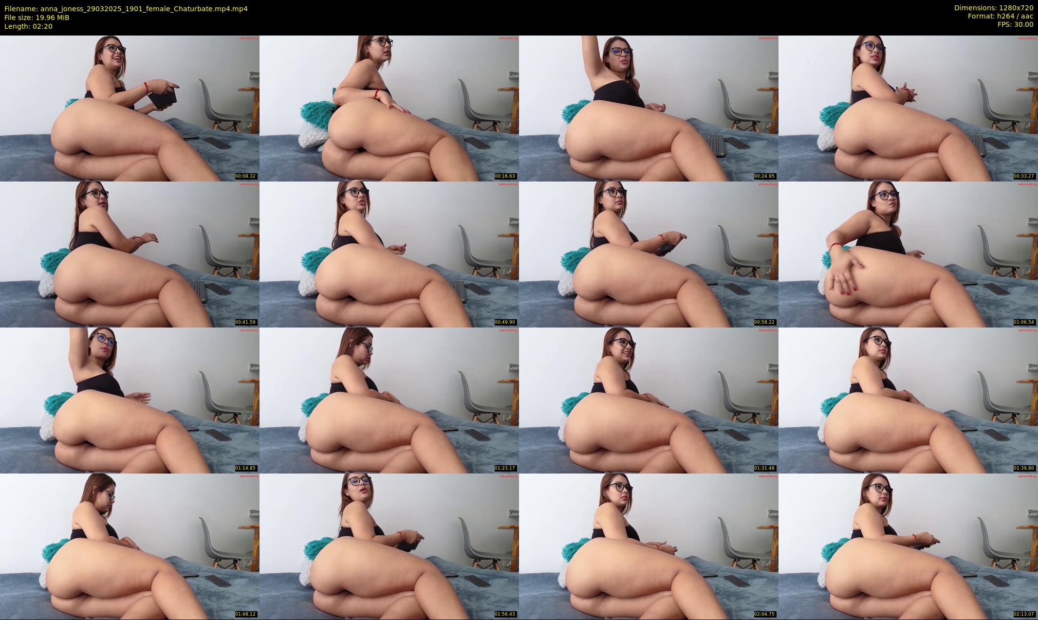 anna_joness — 3 minute Chaturbate female cam show recording, 720p, Mar 29, 2025