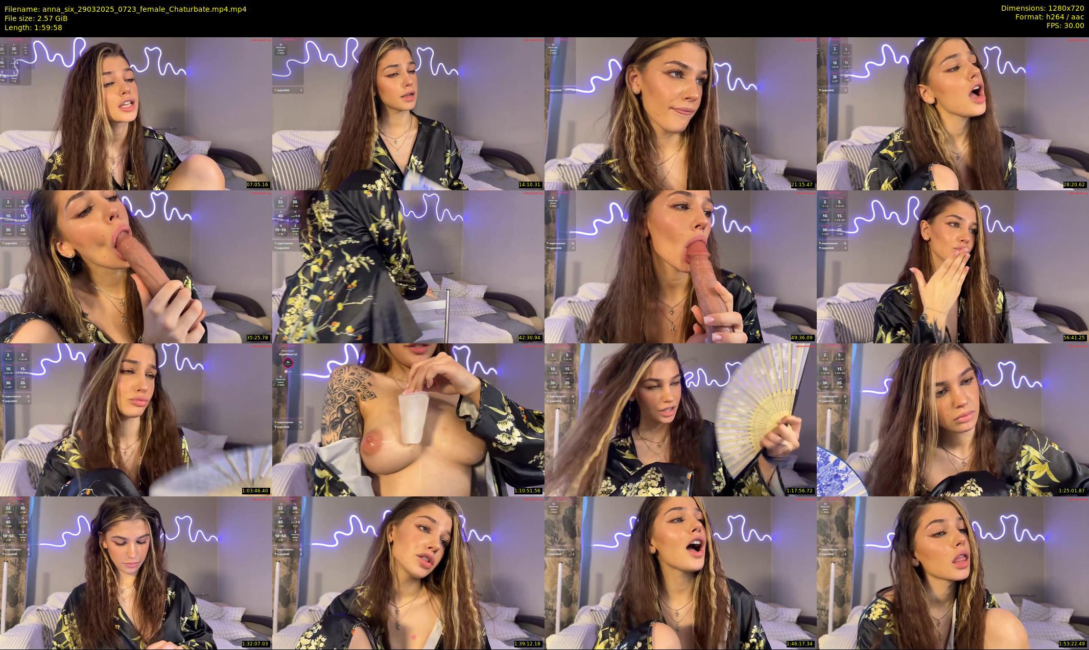 anna_six — 120 minute Chaturbate female cam show recording, 720p, Mar 29, 2025