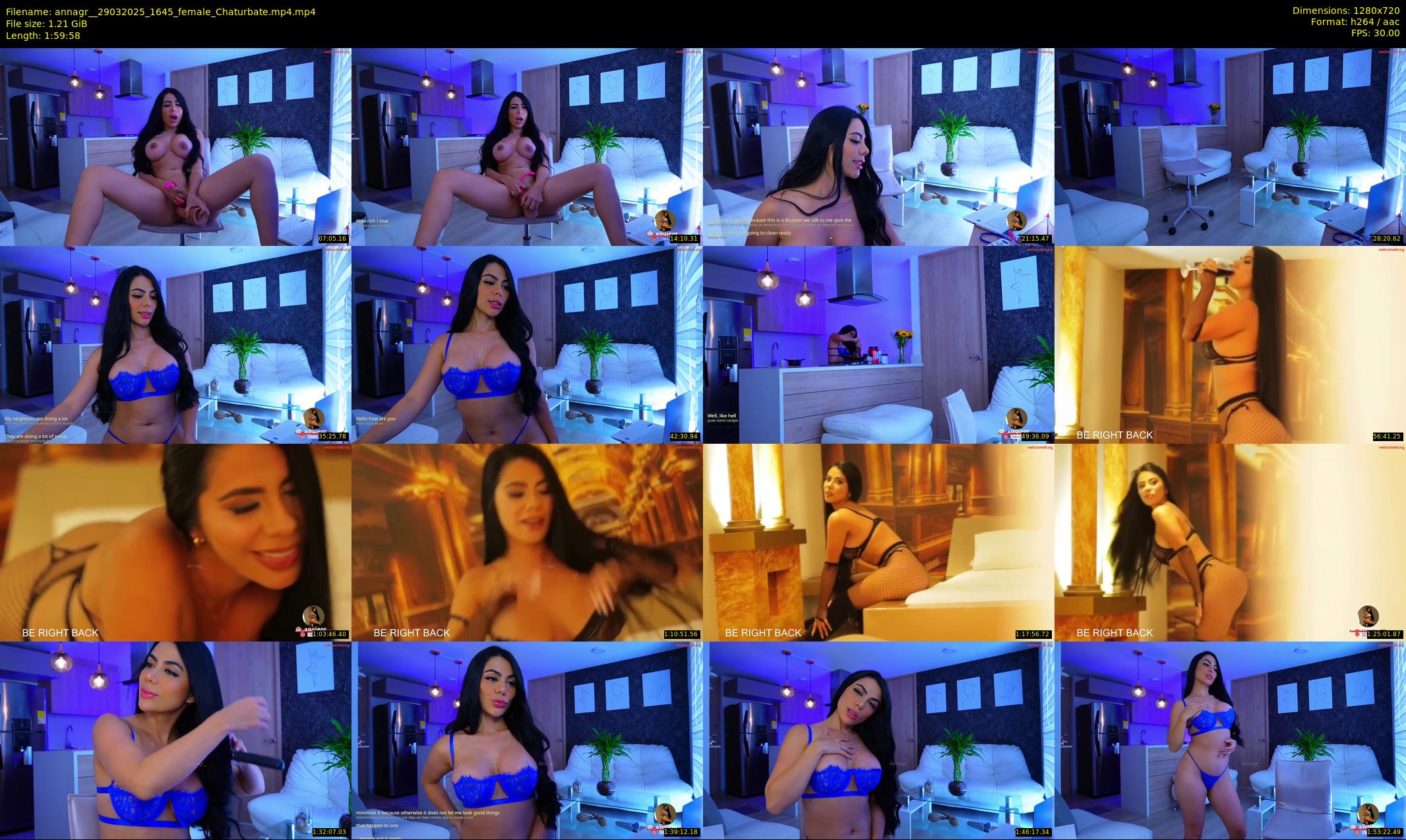 annagr_ — 120 minute Chaturbate female cam show recording, 720p, Mar 29, 2025