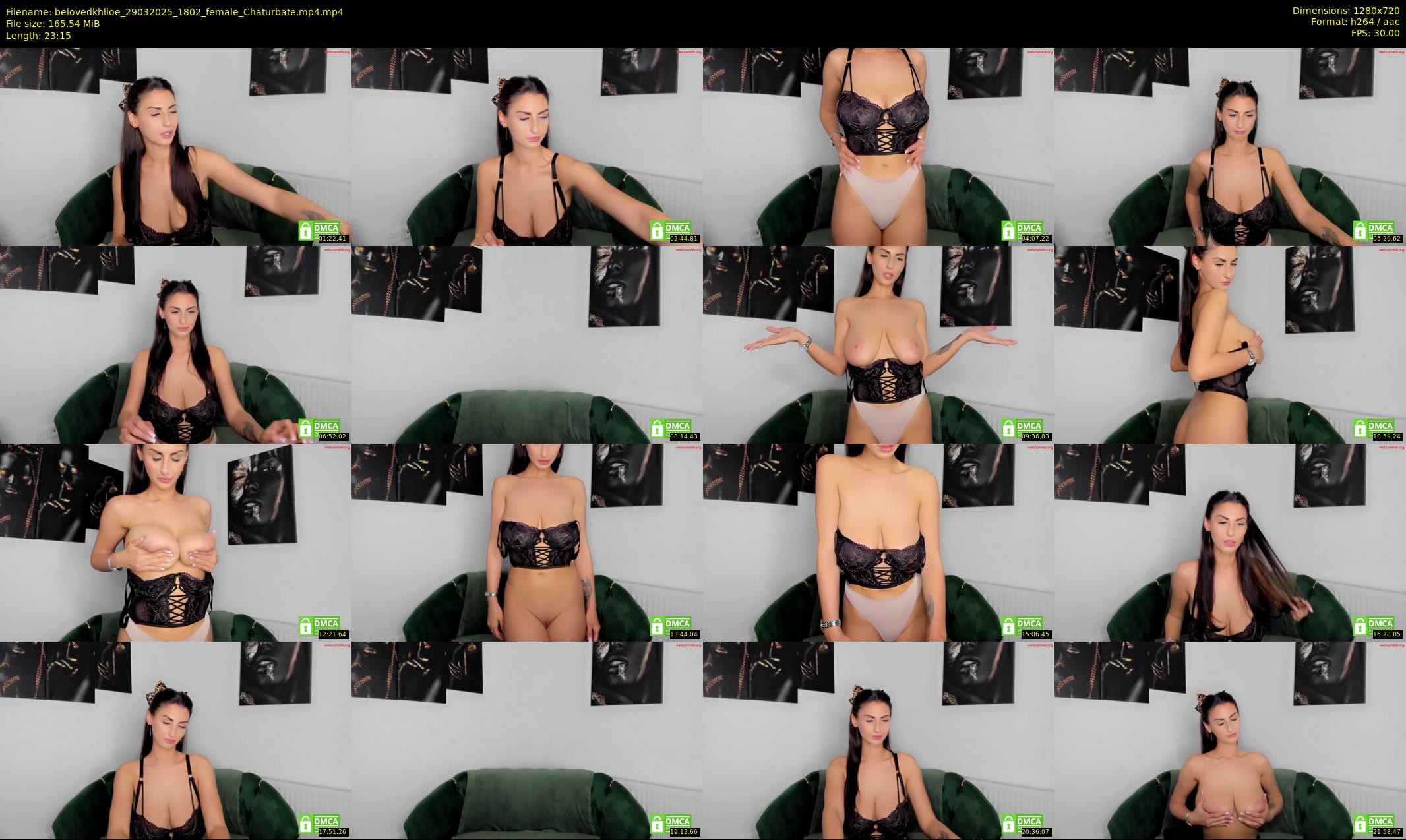 belovedkhlloe — 24 minute Chaturbate female cam show recording, 720p, Mar 29, 2025