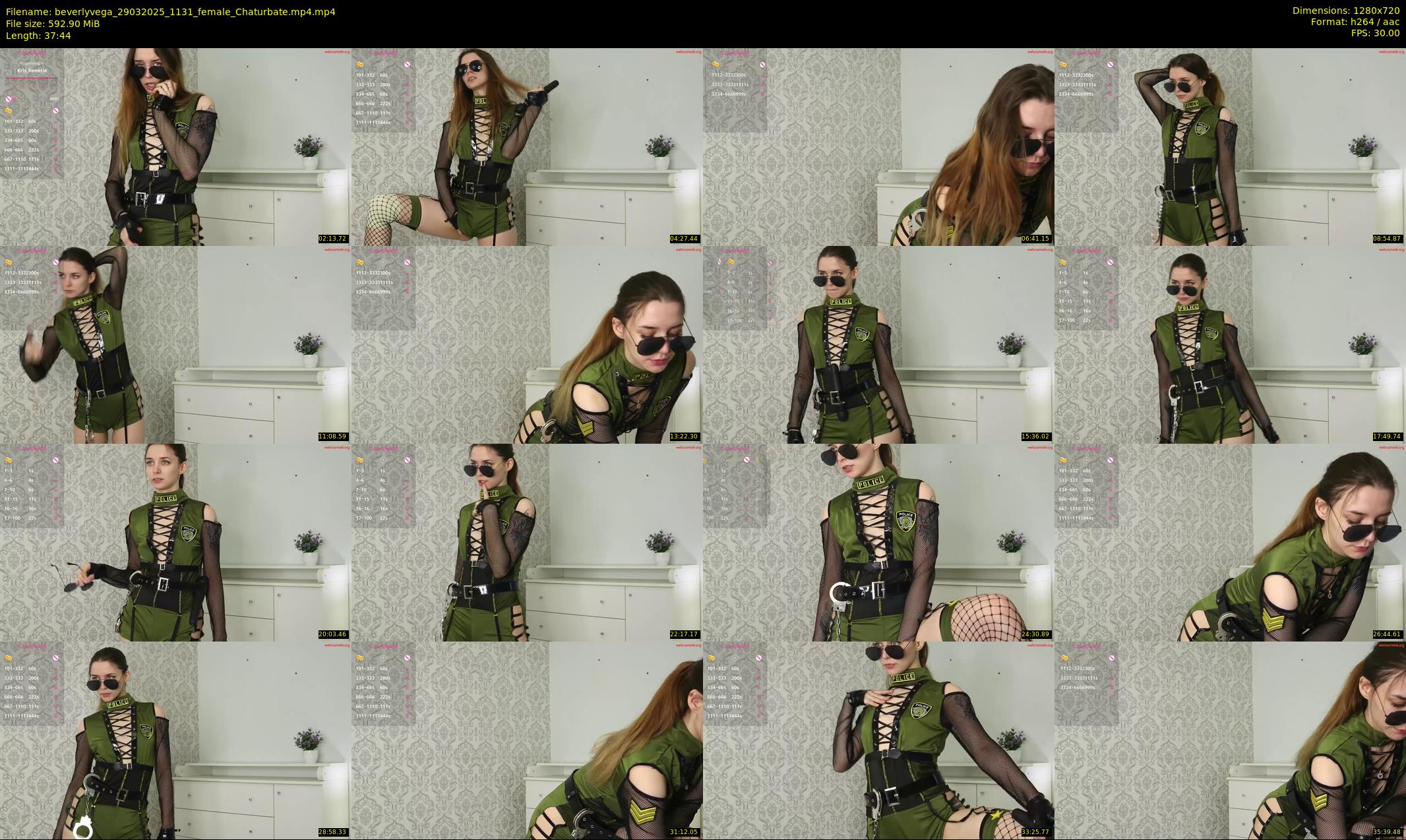 beverlyvega — 38 minute Chaturbate couple cam show recording, 720p, Mar 29, 2025