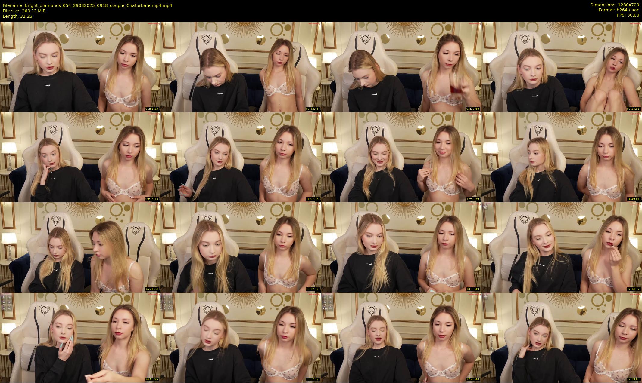 bright_diamonds_054 — 32 minute Chaturbate couple cam show recording, 720p, Mar 29, 2025