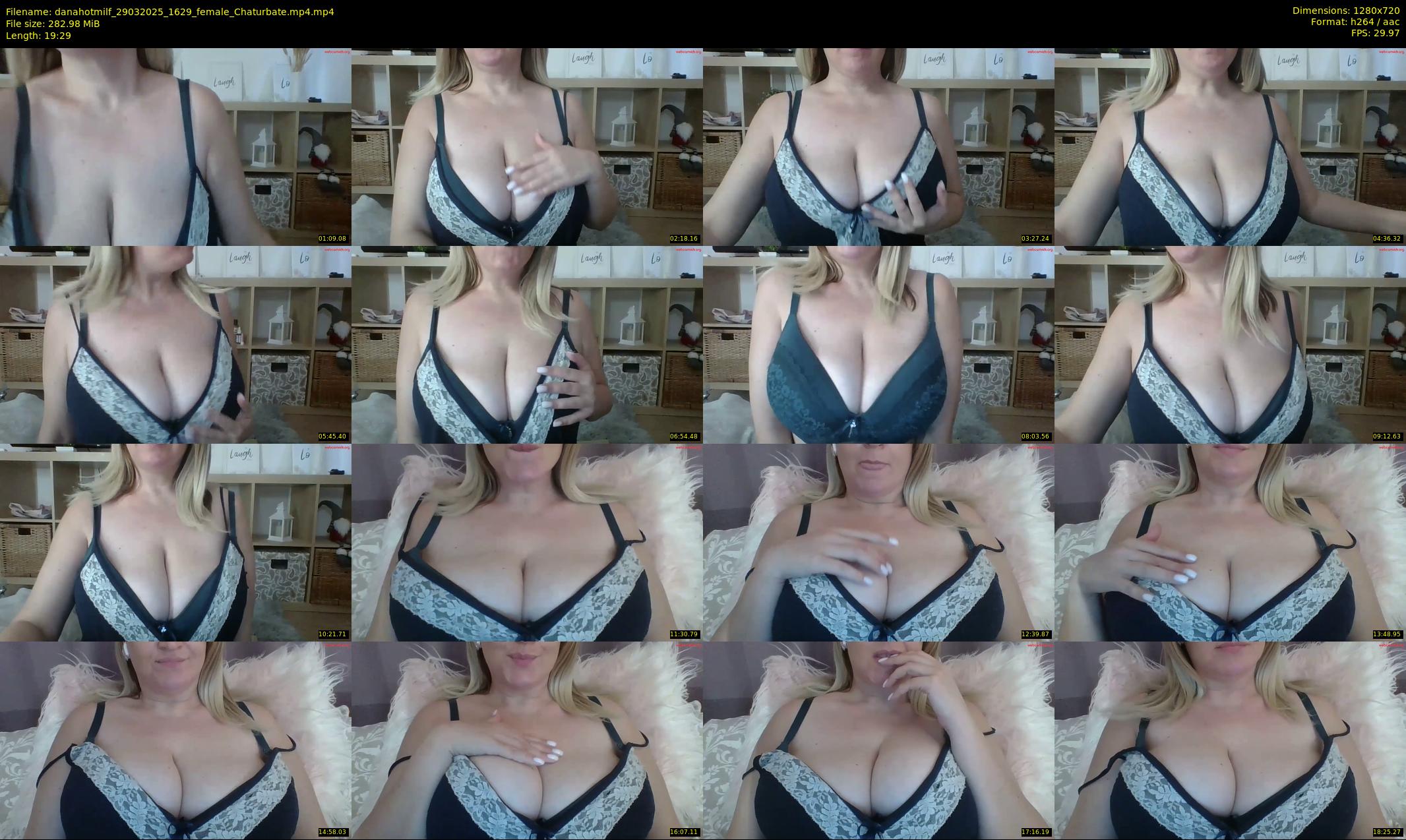 danahotmilf — 20 minute Chaturbate female cam show recording, 720p, Mar 29, 2025