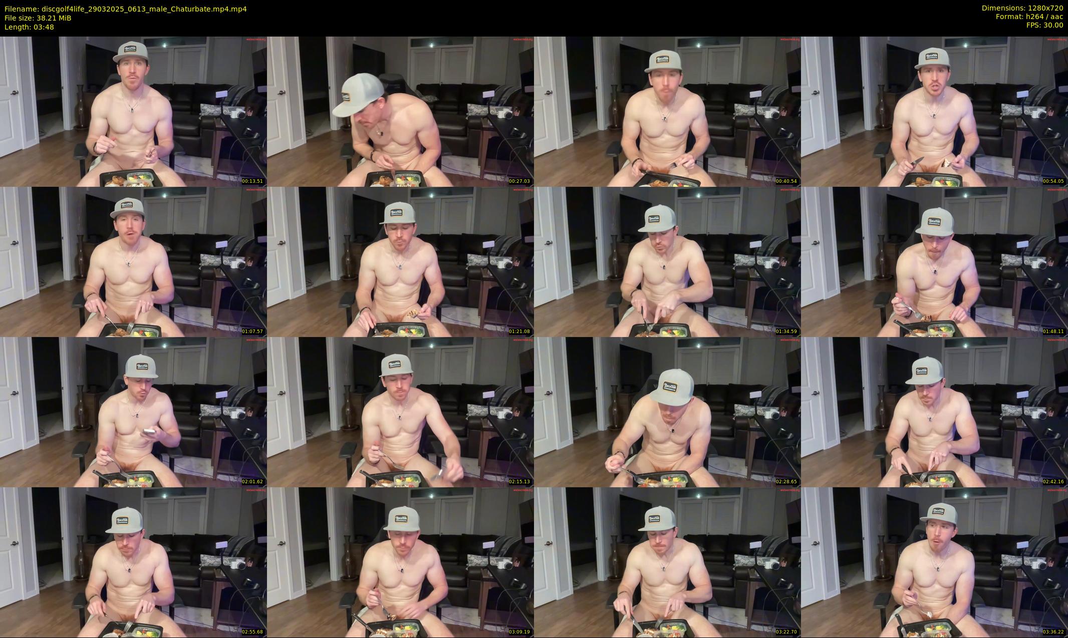 discgolf4life — 4 minute Chaturbate male cam show recording, 720p, Mar 29, 2025