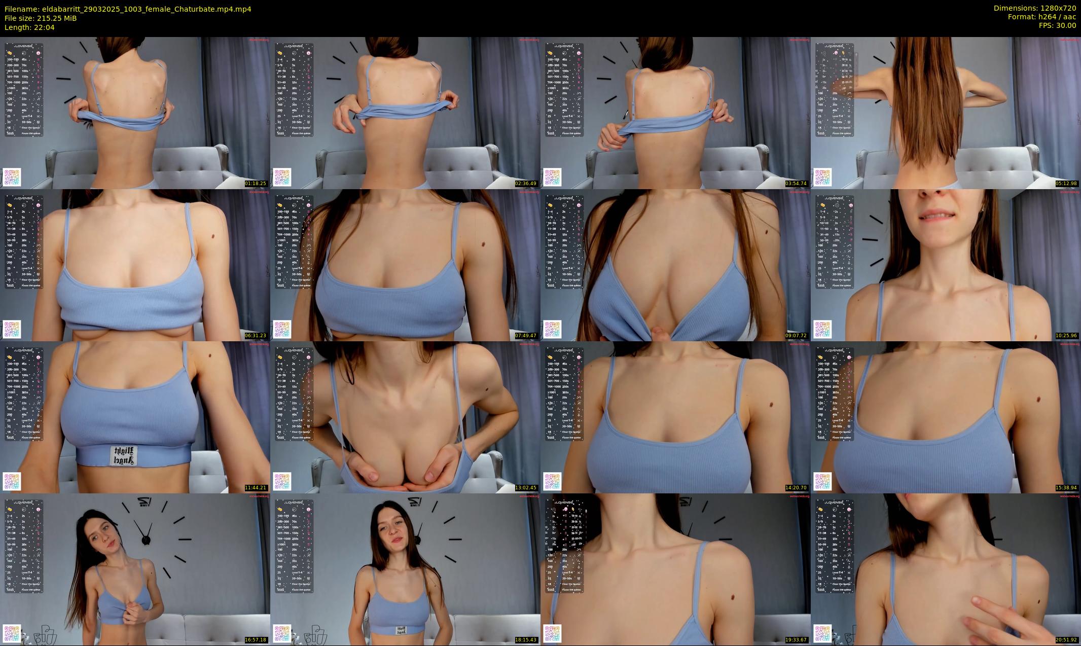 eldabarritt — 23 minute Chaturbate female cam show recording, 720p, Mar 29, 2025