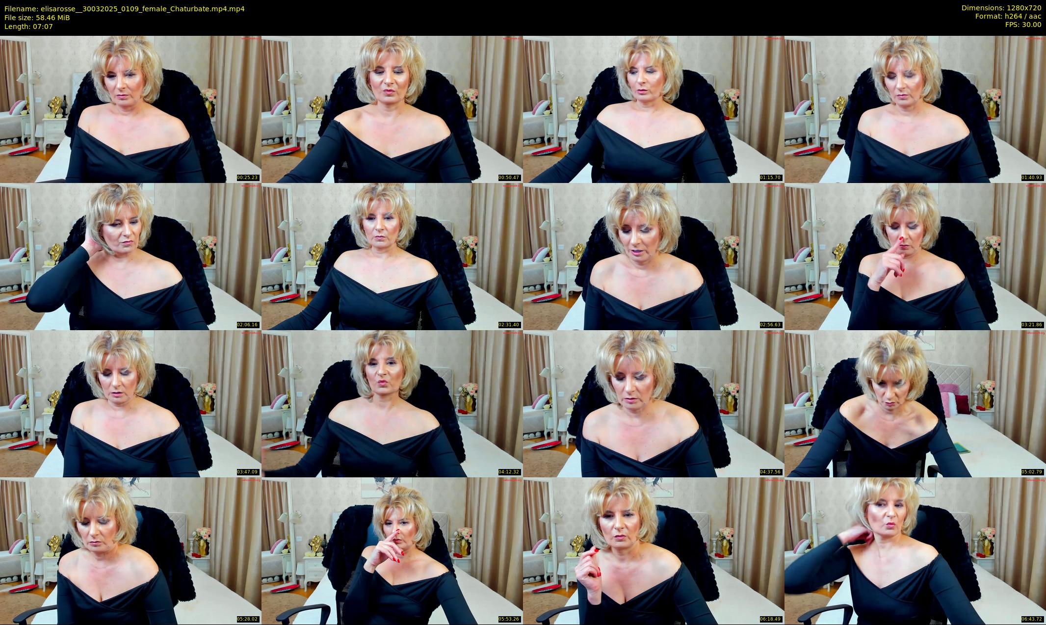 elisarosse_ — 8 minute Chaturbate female cam show recording, 720p, Mar 30, 2025