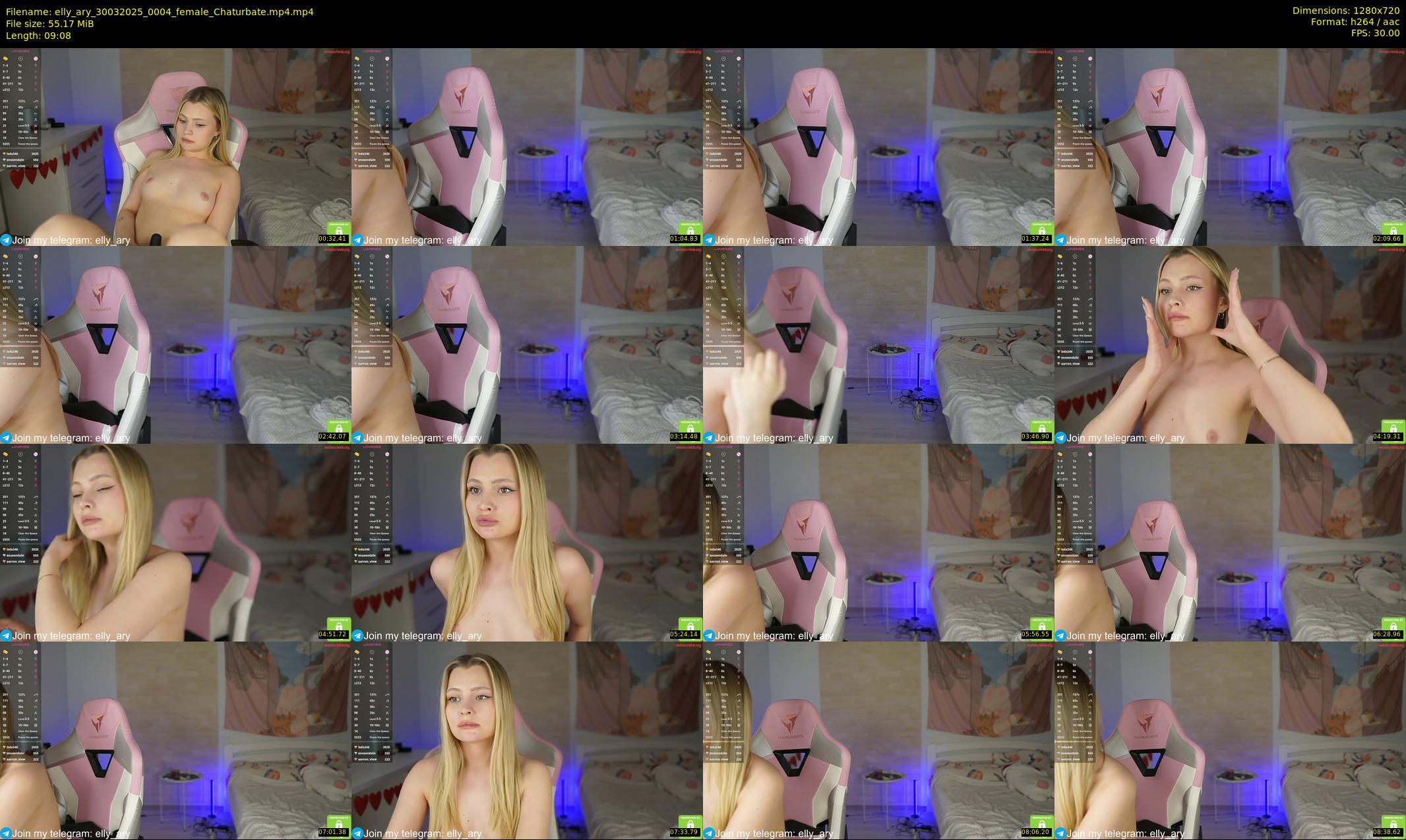 elly_ary — 10 minute Chaturbate female cam show recording, 720p, Mar 30, 2025