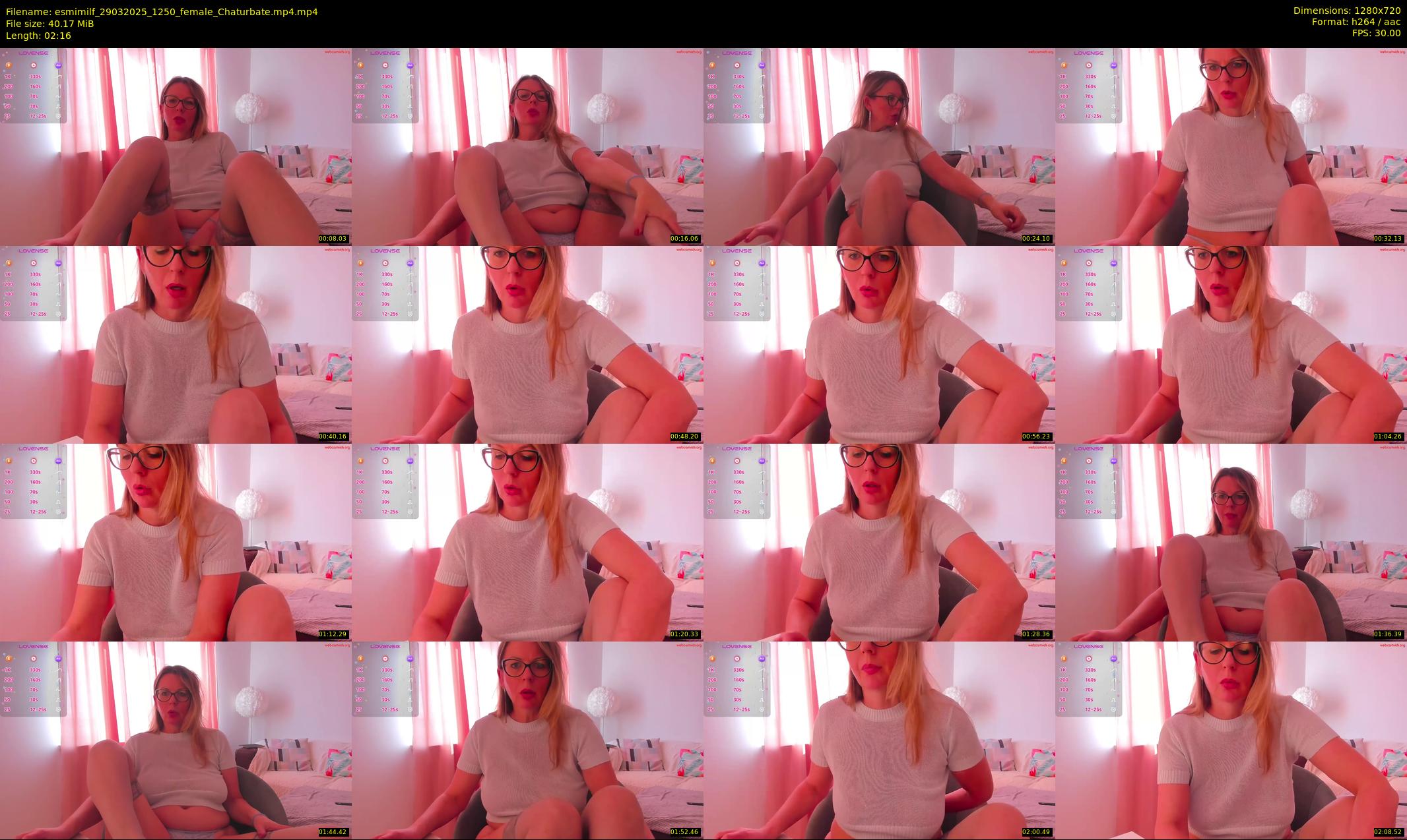 esmimilf — 3 minute Chaturbate female cam show recording, 720p, Mar 29, 2025