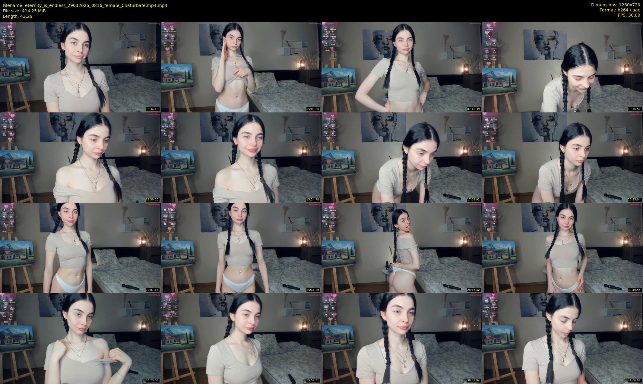 eternity_is_endless — 44 minute Chaturbate female cam show recording, 720p, Mar 29, 2025