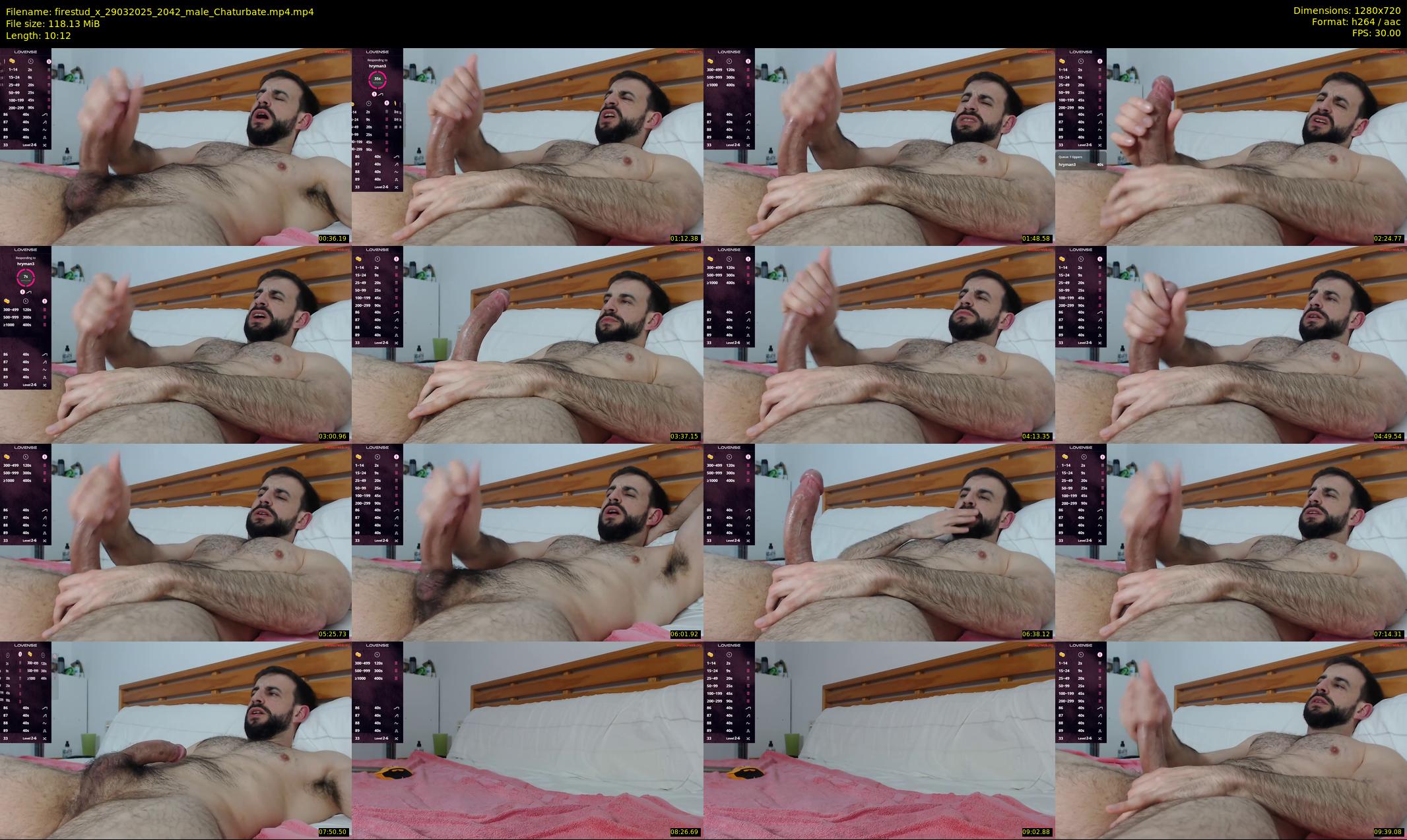 firestud_x — 11 minute Chaturbate male cam show recording, 720p, Mar 29, 2025