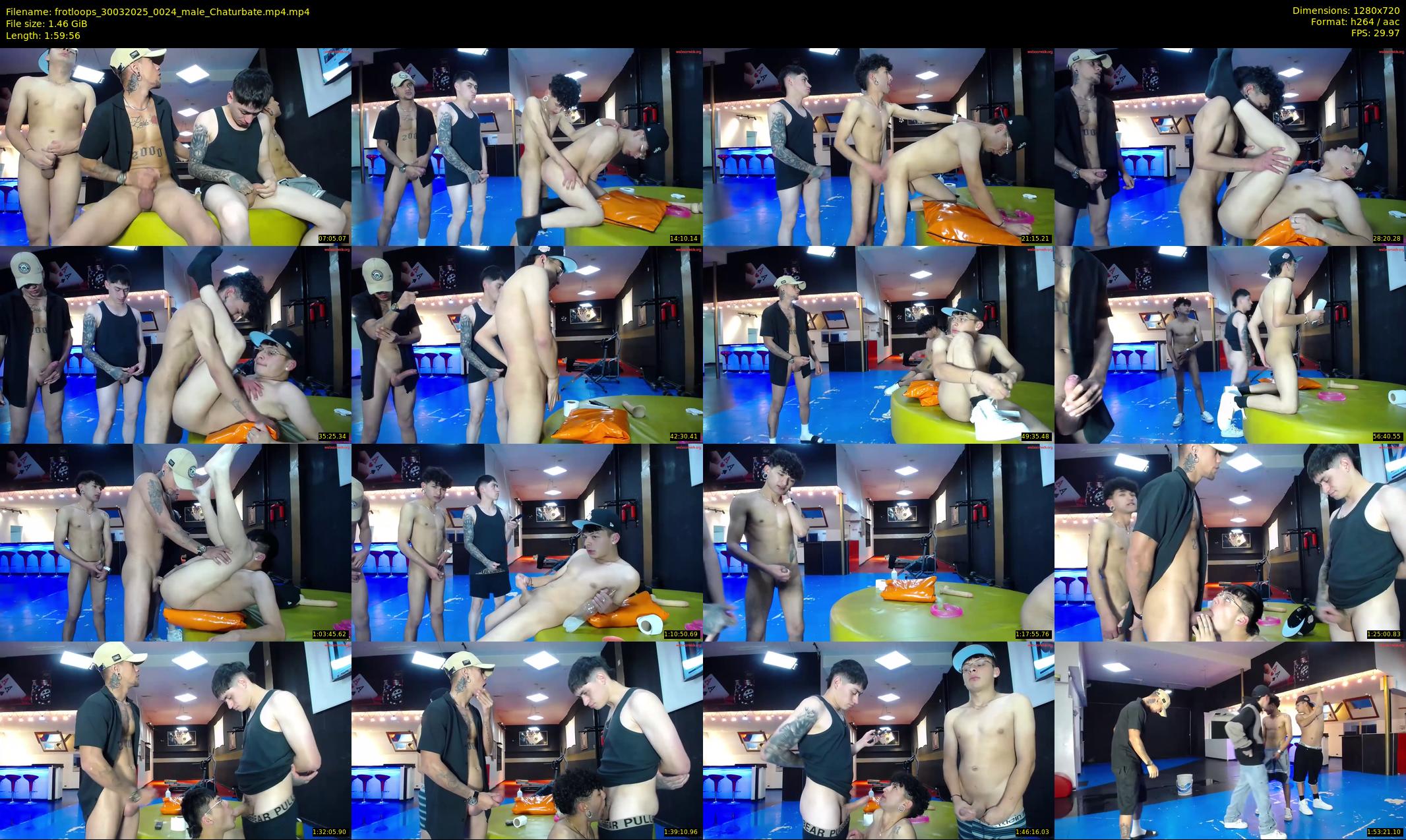 frotloops — 120 minute Chaturbate male cam show recording, 720p, Mar 30, 2025
