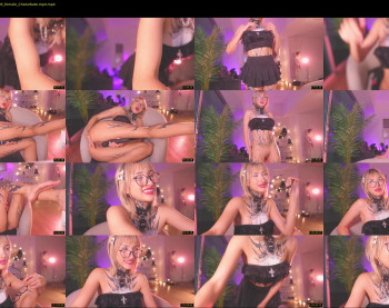 goth_dolll — 101 minute Chaturbate female cam show recording, 720p, Mar 29, 2025