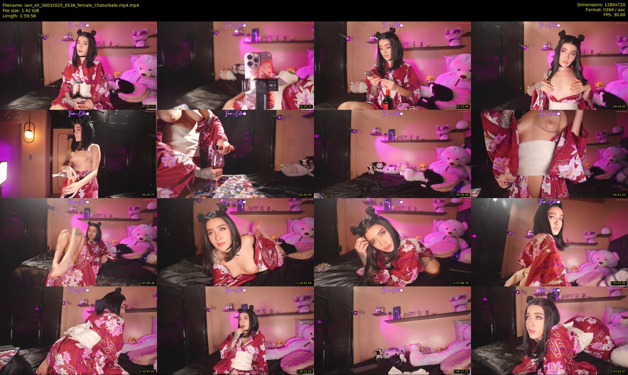 iam_eli — 120 minute Chaturbate female cam show recording, 720p, Mar 30, 2025
