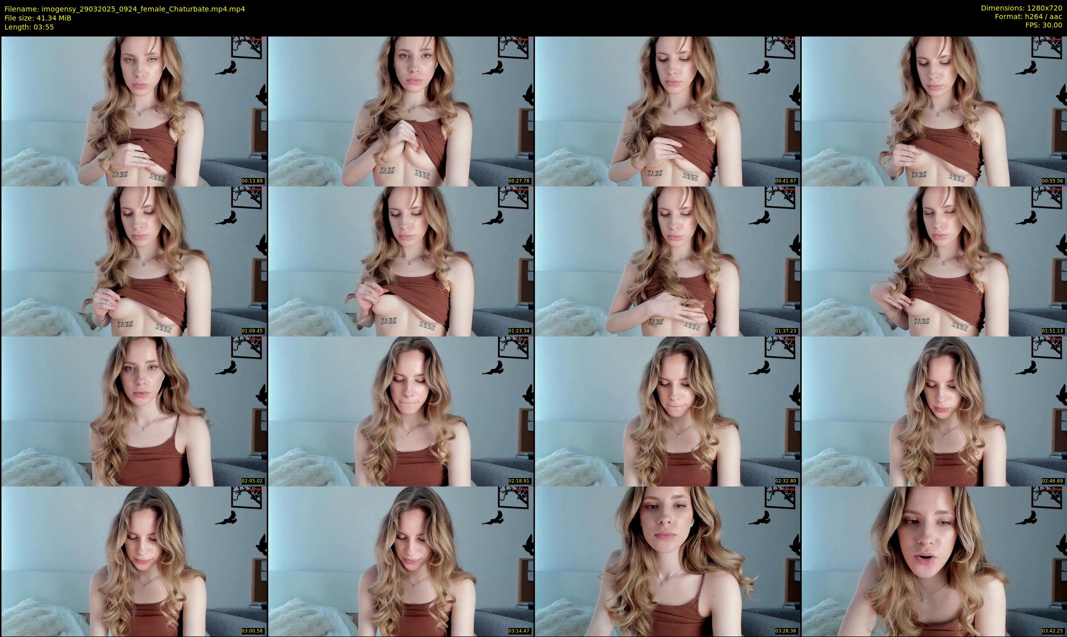 imogensy — 4 minute Chaturbate female cam show recording, 720p, Mar 29, 2025