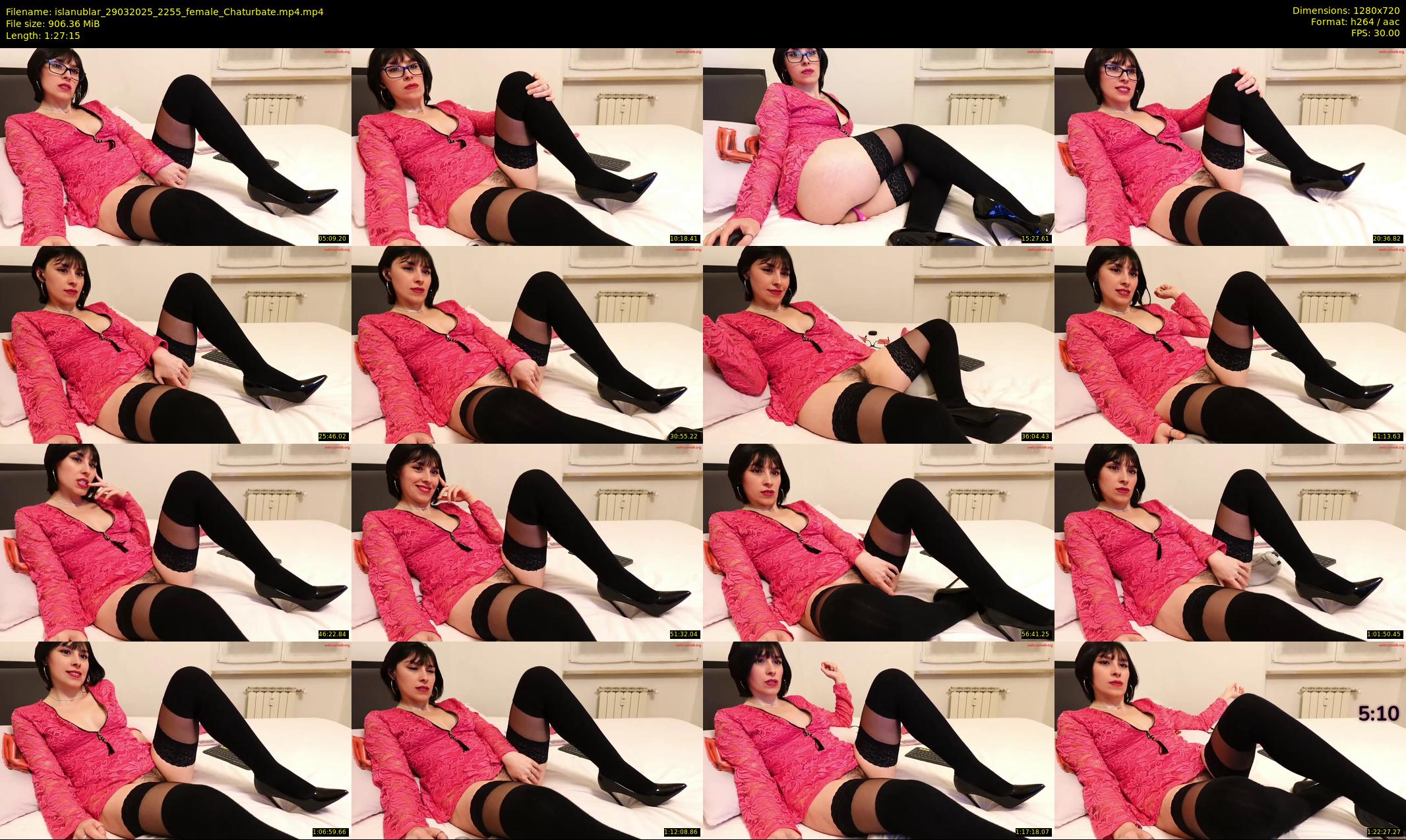 islanublar — 88 minute Chaturbate female cam show recording, 720p, Mar 29, 2025