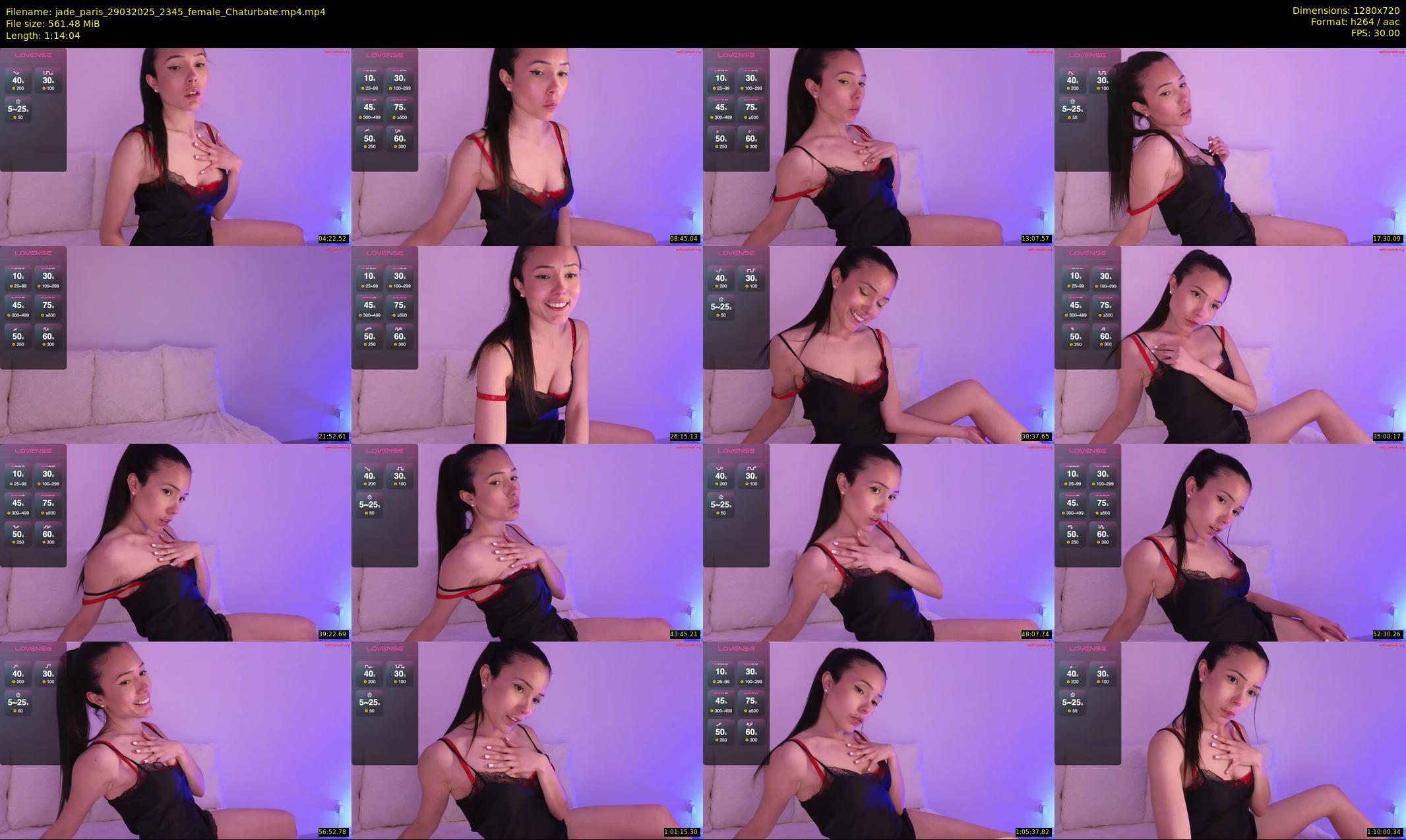 jade_paris — 75 minute Chaturbate female cam show recording, 720p, Mar 29, 2025
