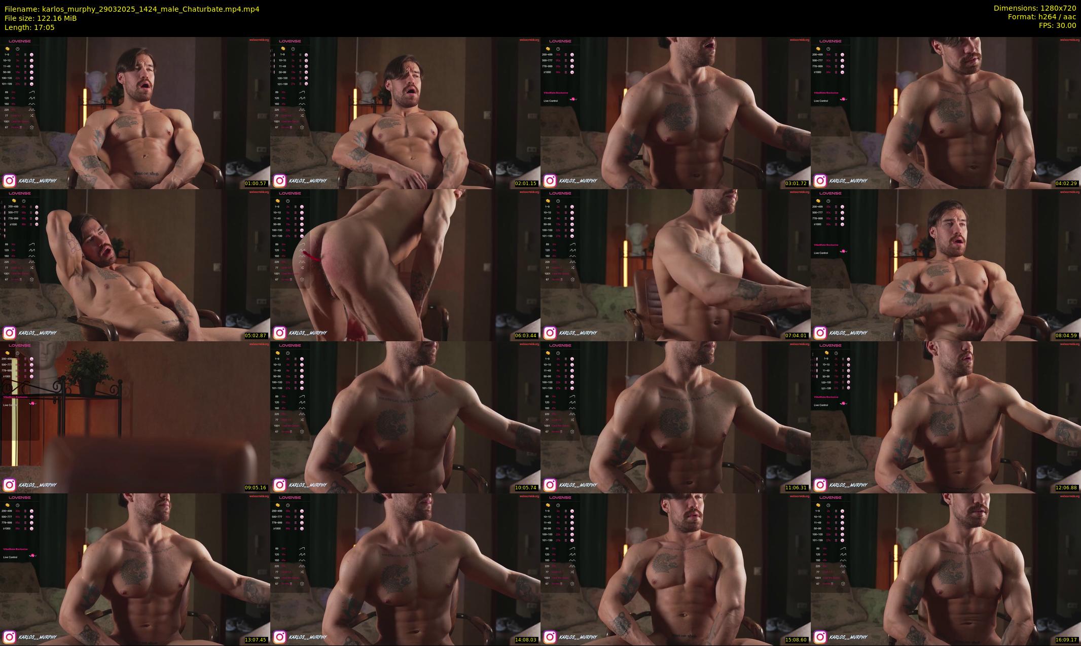 karlos_murphy — 18 minute Chaturbate male cam show recording, 720p, Mar 29, 2025