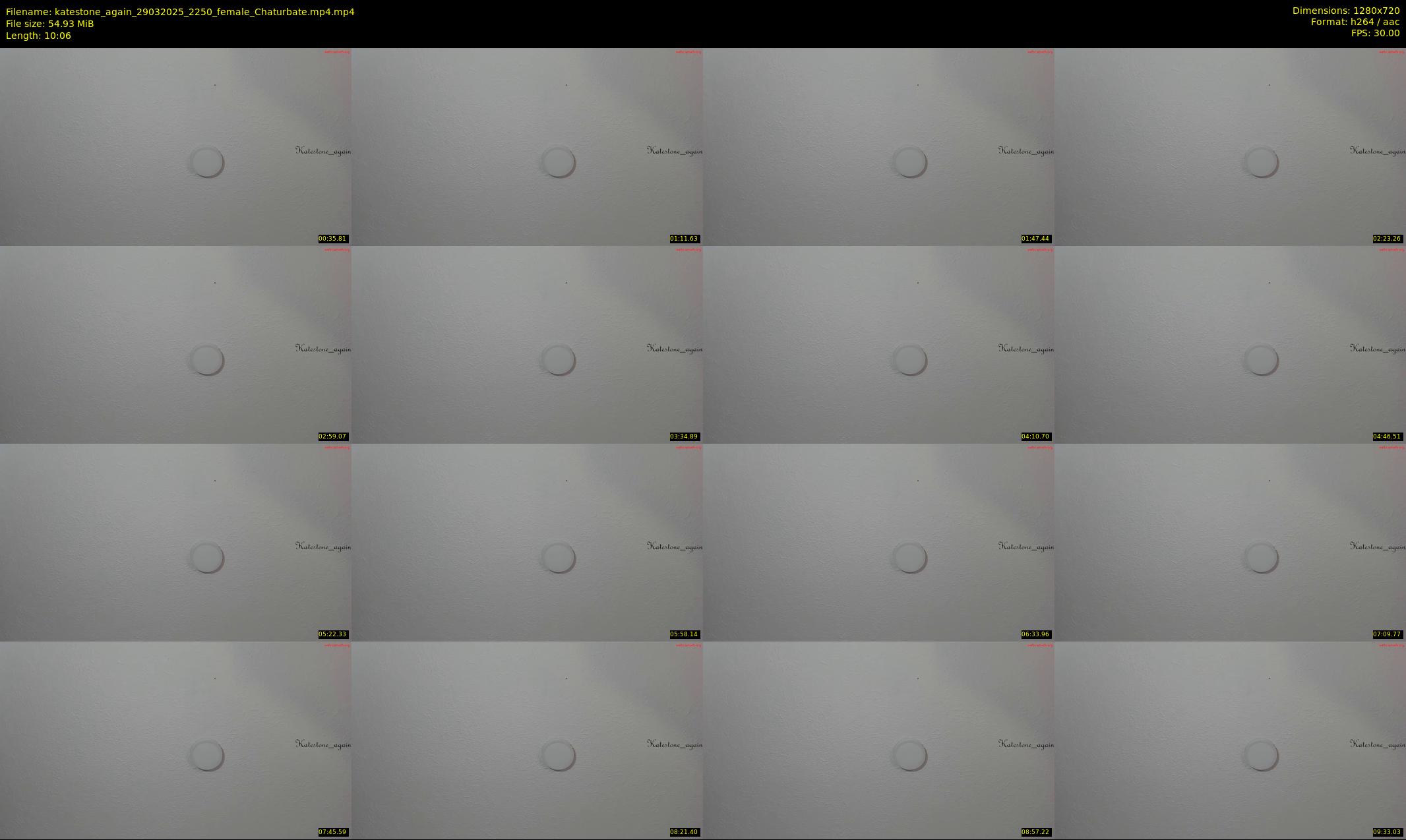 katestone_again — 11 minute Chaturbate female cam show recording, 720p, Mar 29, 2025