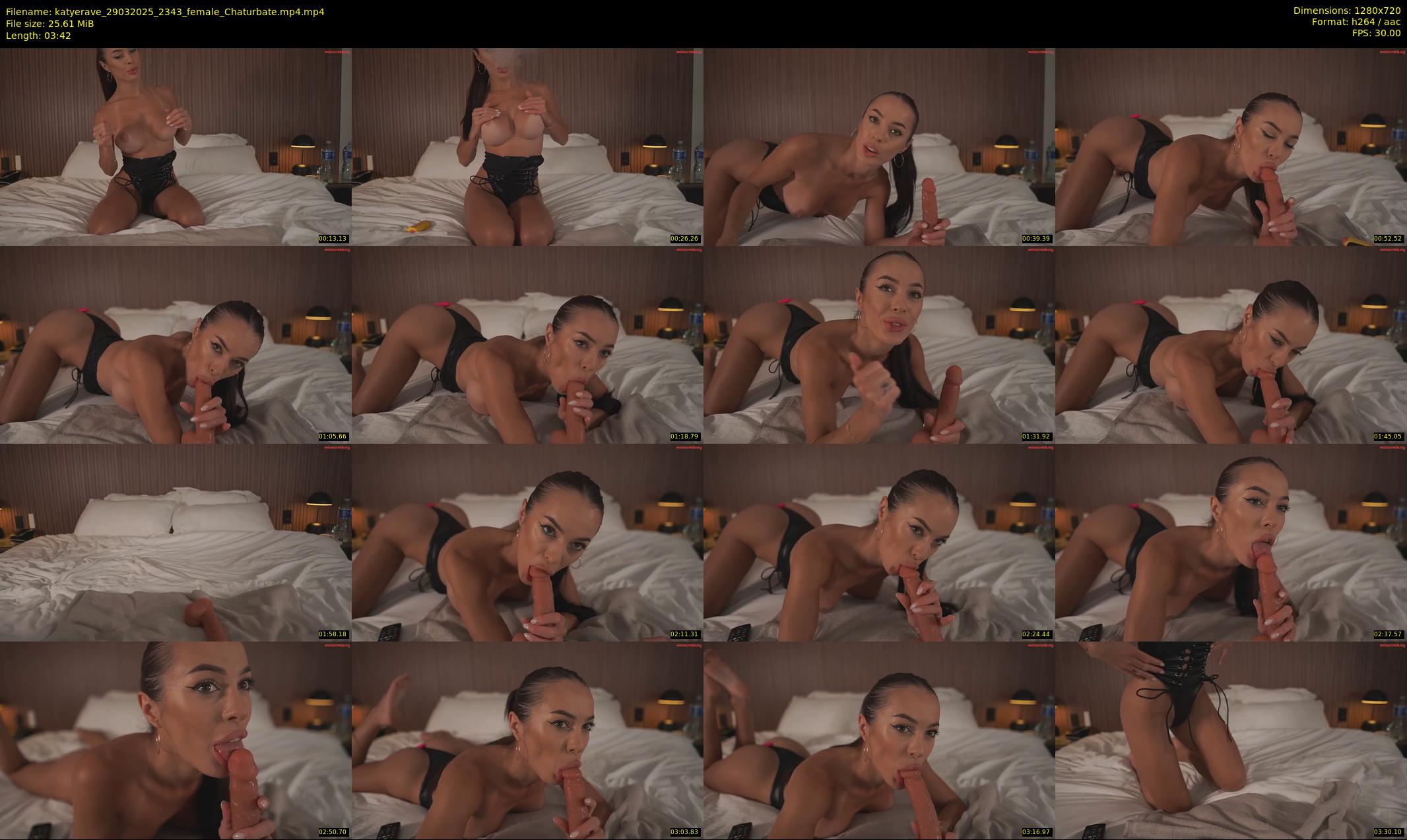 katyerave — 4 minute Chaturbate female cam show recording, 720p, Mar 29, 2025
