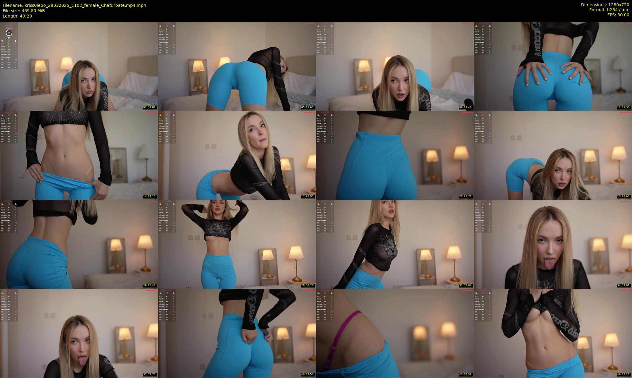kriss0leoo — 50 minute Chaturbate couple cam show recording, 720p, Mar 29, 2025