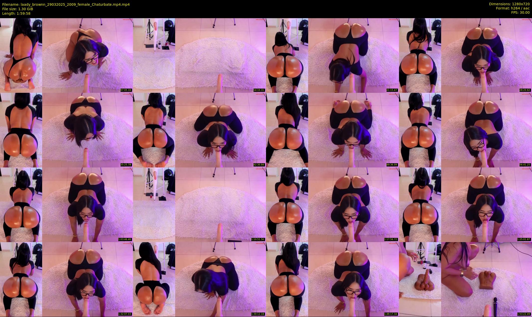 laady_brownn — 120 minute Chaturbate female cam show recording, 720p, Mar 29, 2025