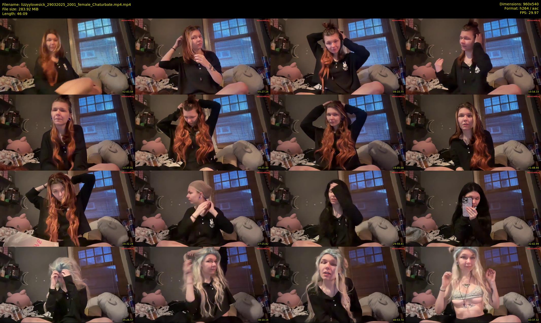 lizzyylovesick — 47 minute Chaturbate female cam show recording, 480p, Mar 29, 2025