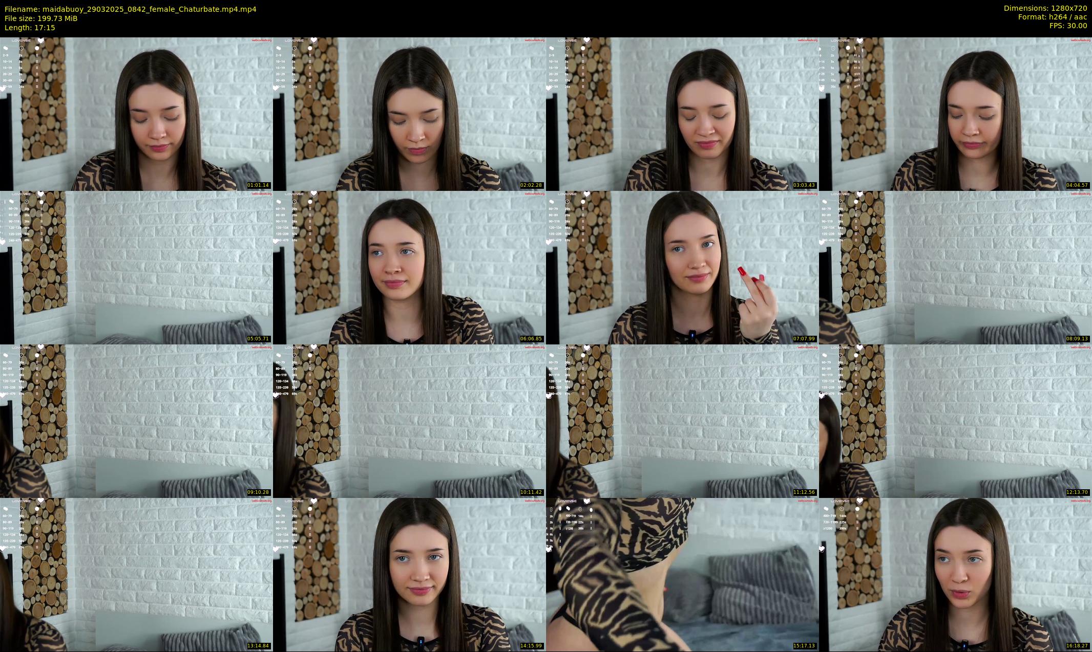 maidabuoy — 18 minute Chaturbate female cam show recording, 720p, Mar 29, 2025