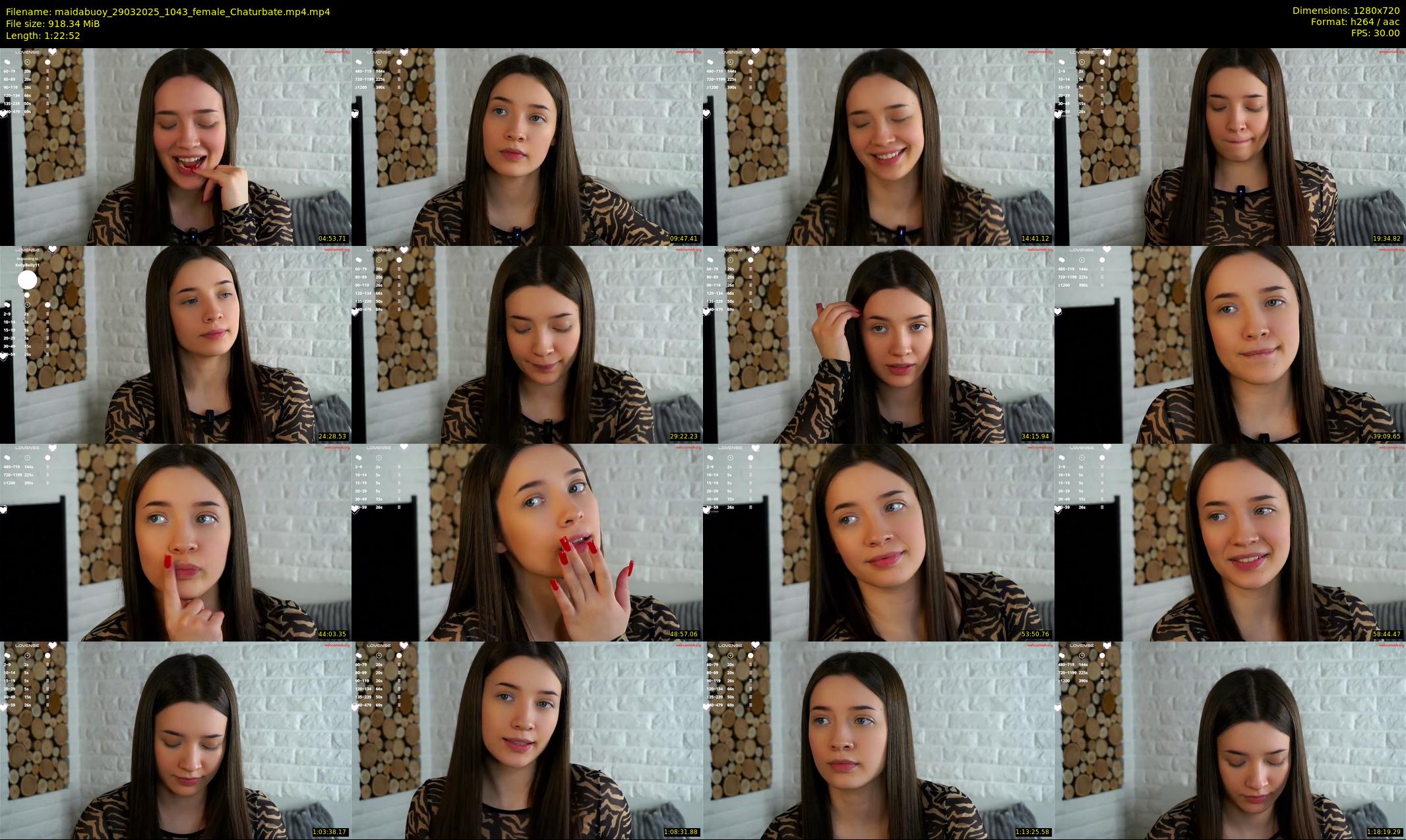 maidabuoy — 83 minute Chaturbate female cam show recording, 720p, Mar 29, 2025