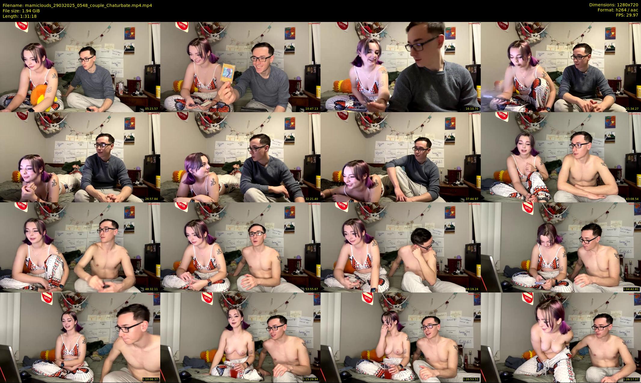 mamiclouds — 92 minute Chaturbate female cam show recording, 720p, Mar 29, 2025