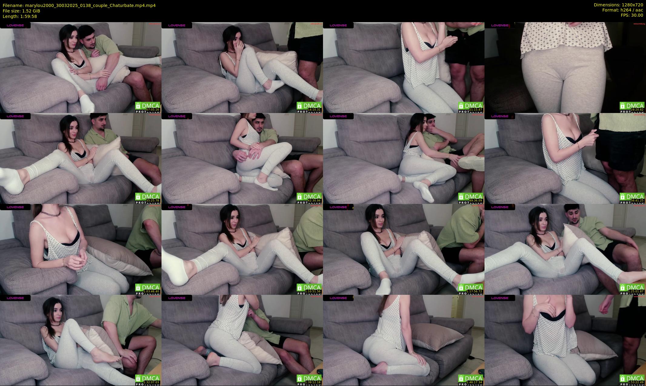 marylou2000 — 120 minute Chaturbate couple cam show recording, 720p, Mar 30, 2025