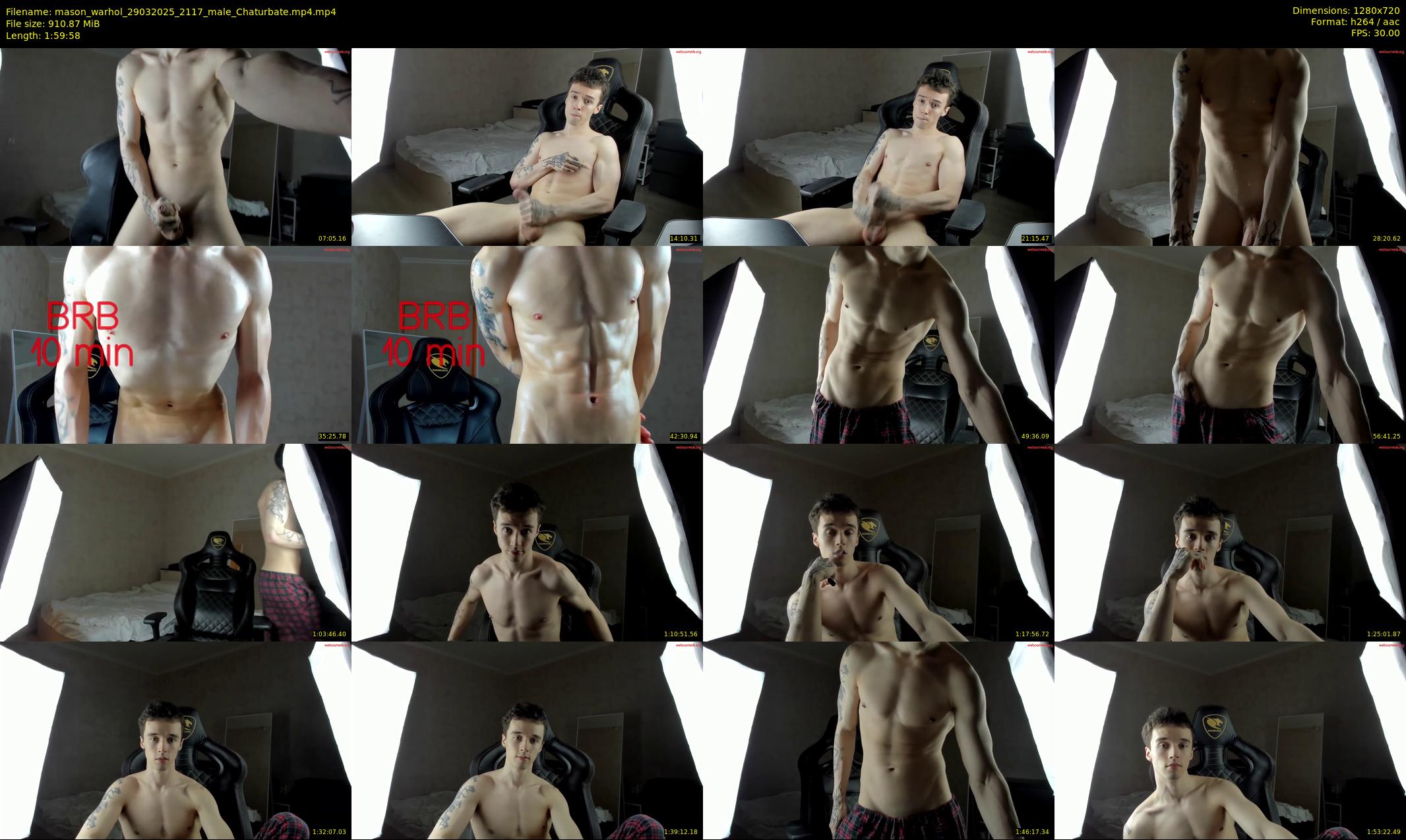 mason_warhol — 120 minute Chaturbate male cam show recording, 720p, Mar 29, 2025