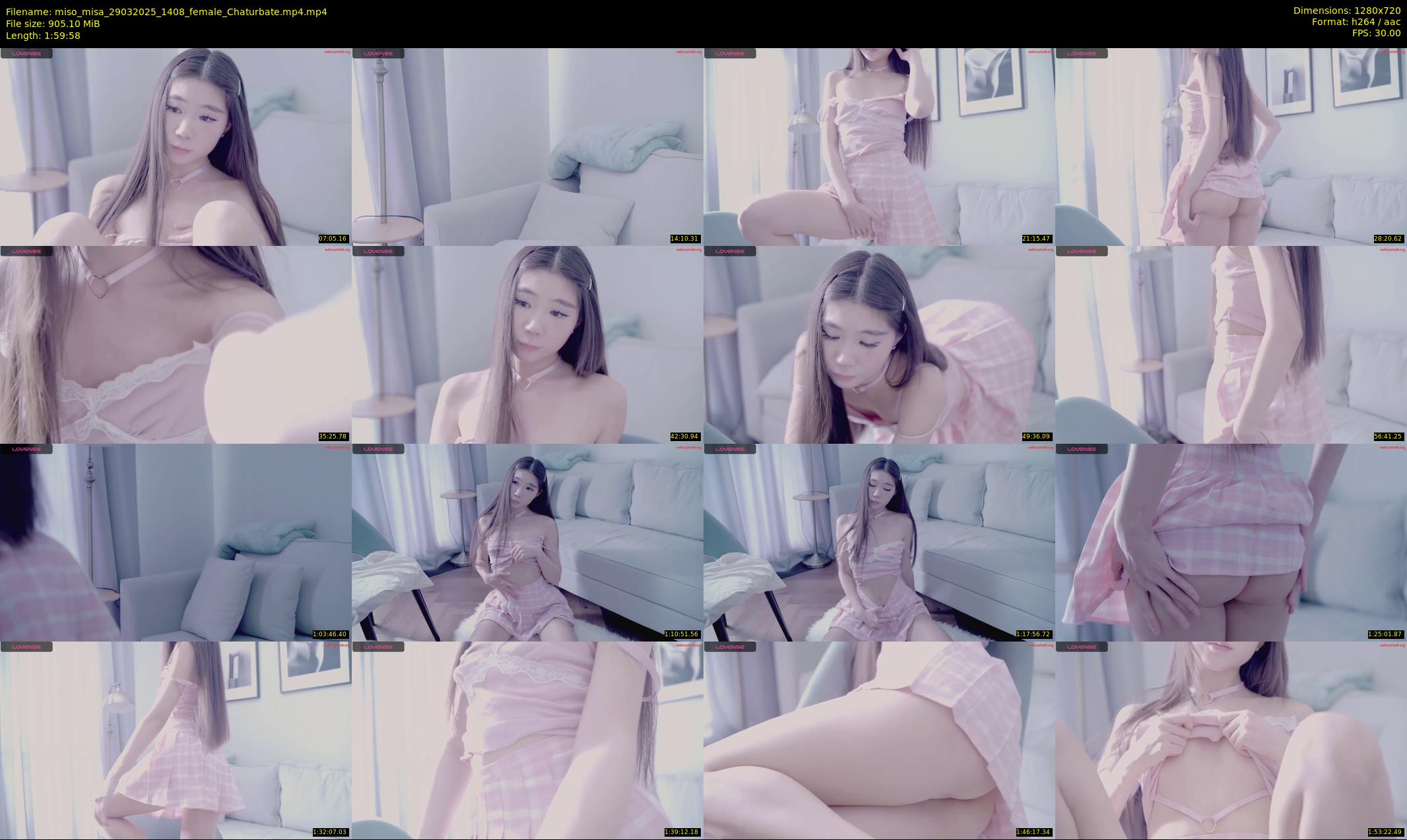 miso_misa — 120 minute Chaturbate female cam show recording, 720p, Mar 29, 2025