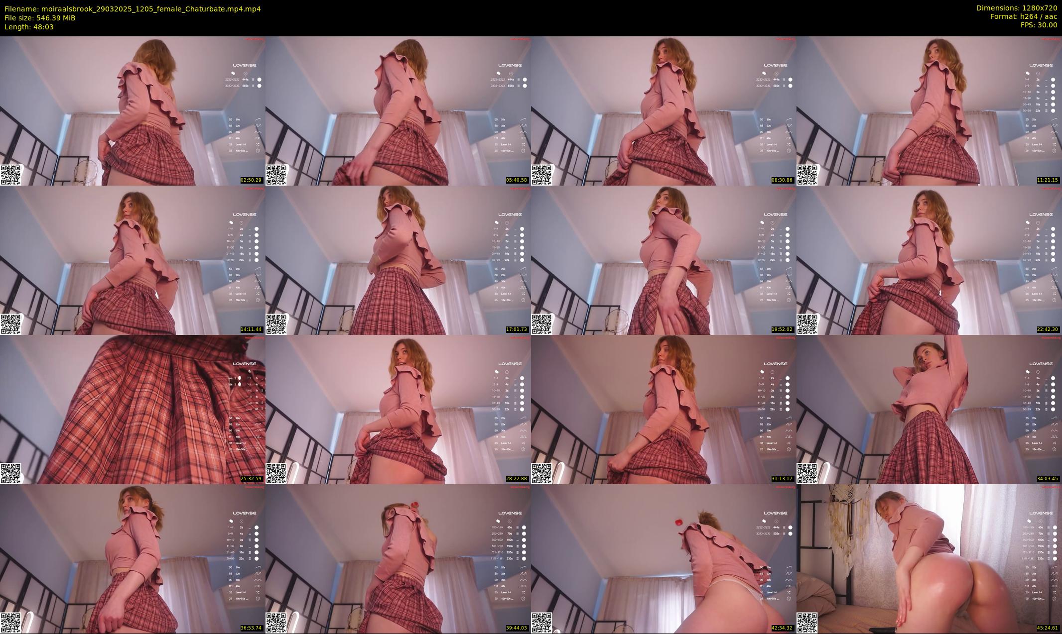 moiraalsbrook — 49 minute Chaturbate female cam show recording, 720p, Mar 29, 2025