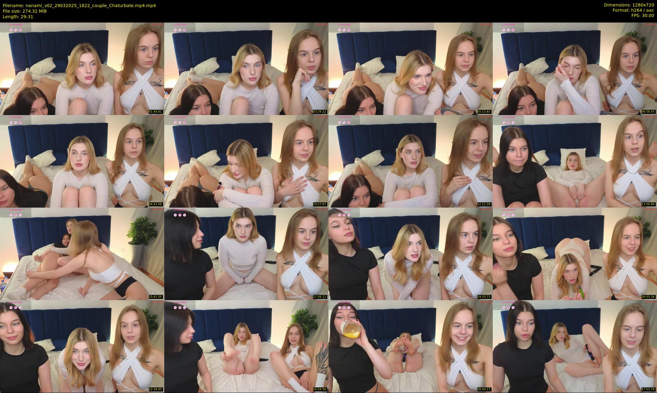 nanami_v02 — 30 minute Chaturbate couple cam show recording, 720p, Mar 29, 2025