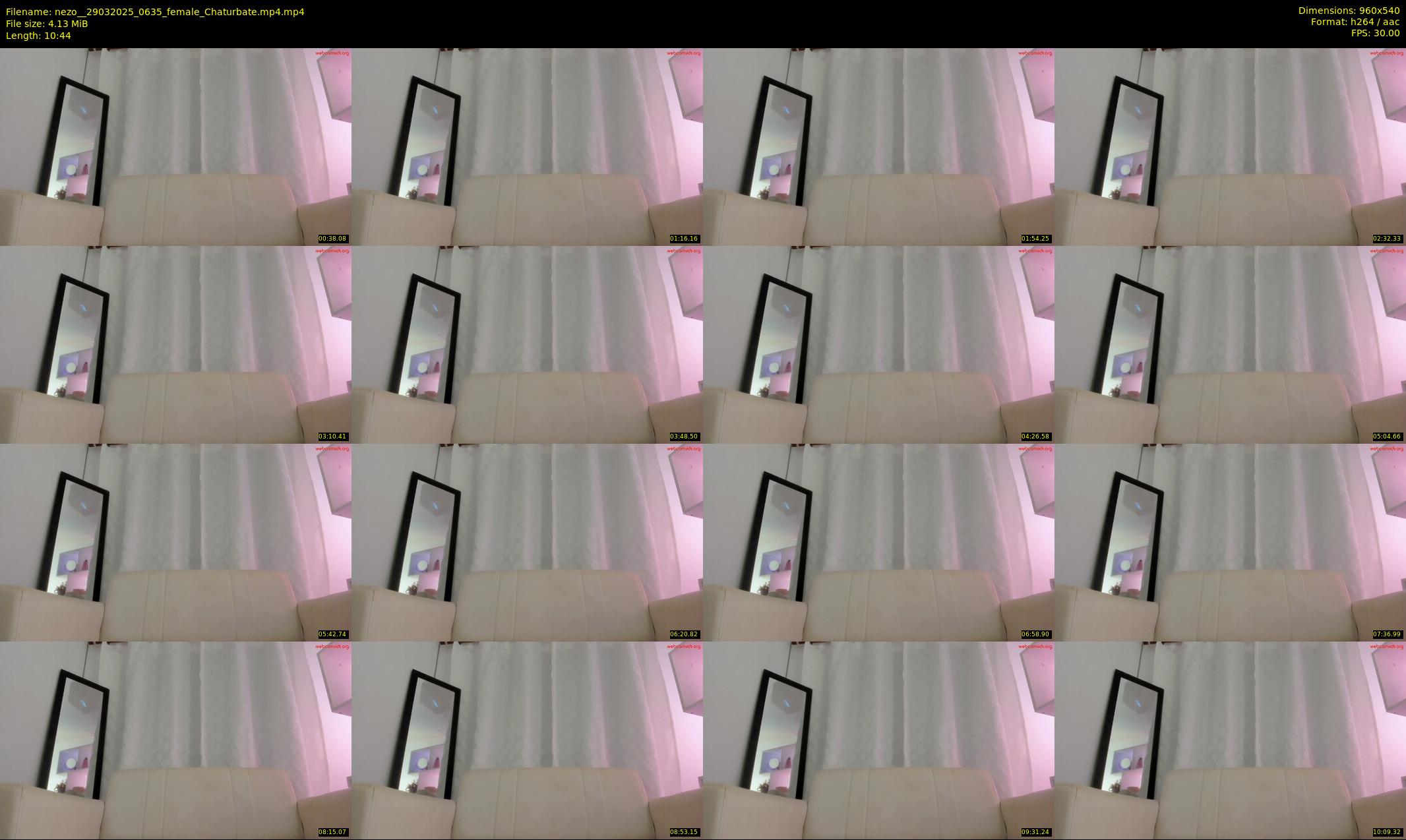 nezo_ — 11 minute Chaturbate female cam show recording, 480p, Mar 29, 2025