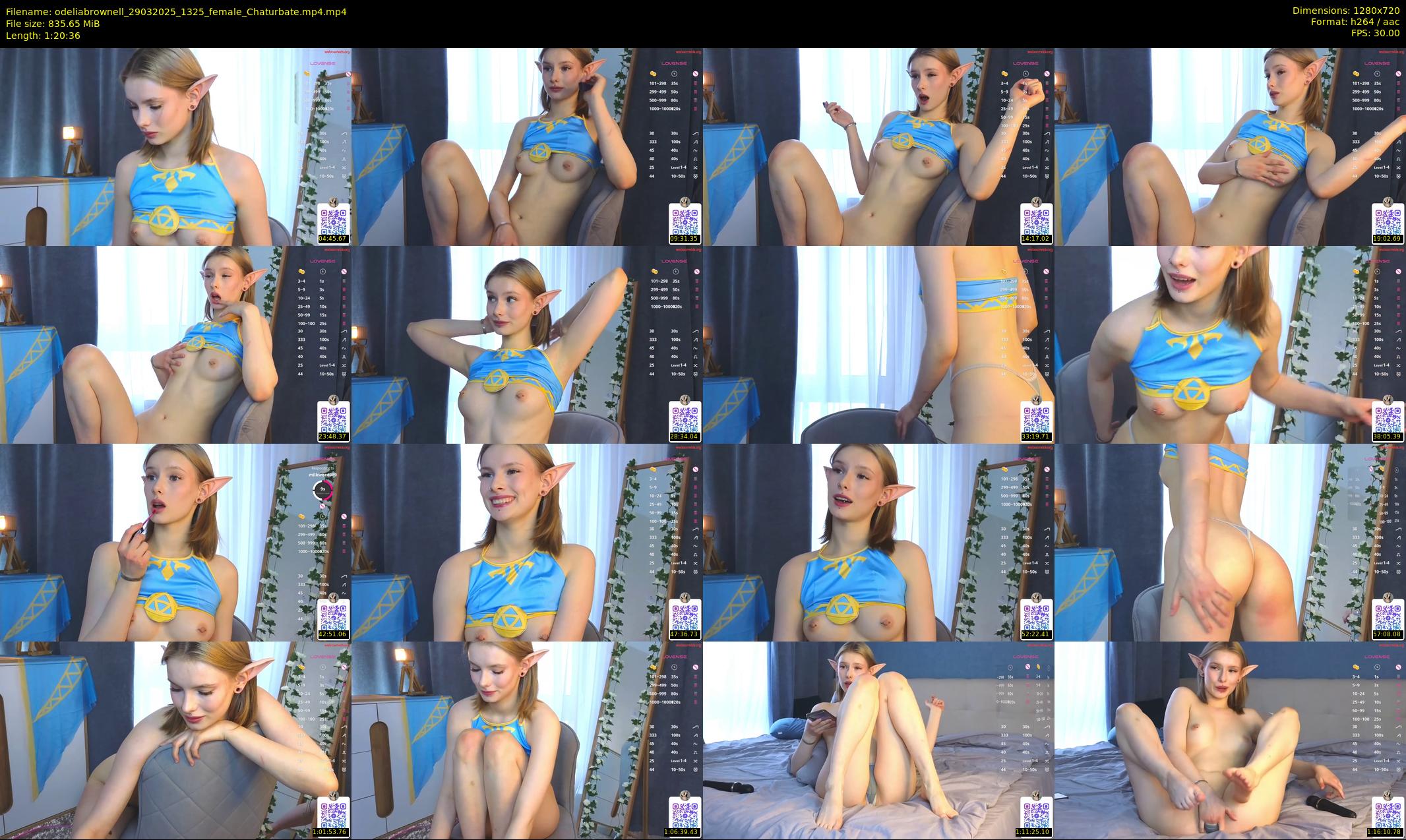 odeliabrownell — 81 minute Chaturbate female cam show recording, 720p, Mar 29, 2025