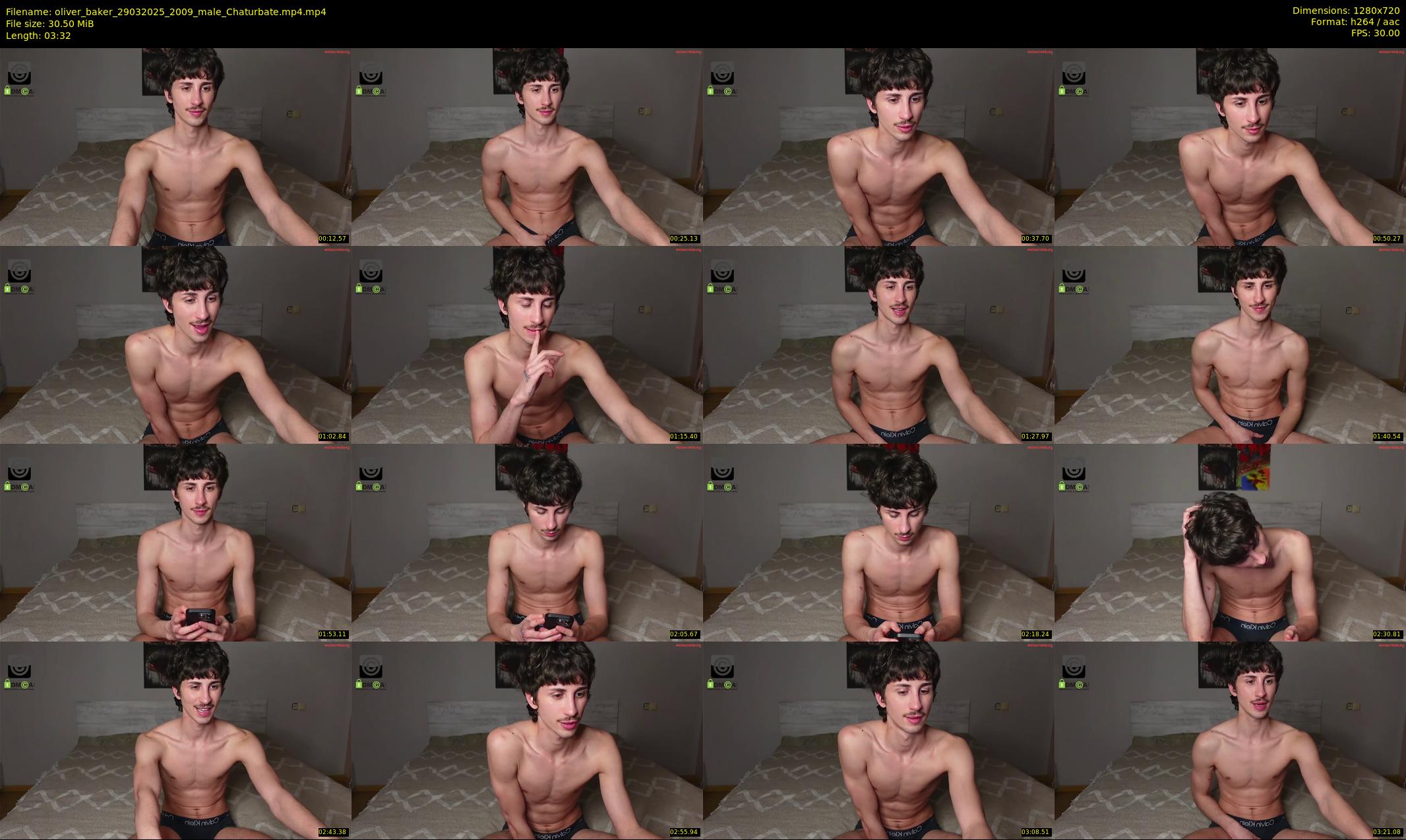 oliver_baker — 4 minute Chaturbate male cam show recording, 720p, Mar 29, 2025