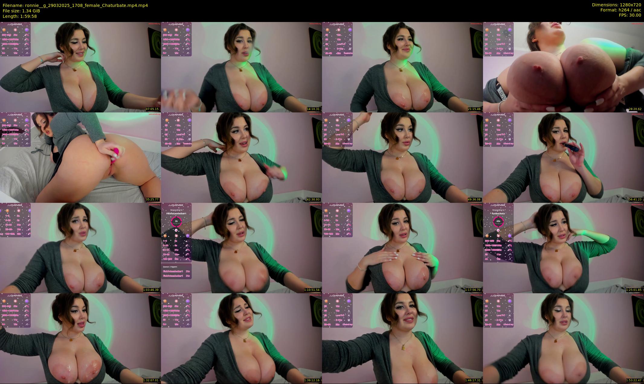 ronnie__g — 120 minute Chaturbate female cam show recording, 720p, Mar 29, 2025