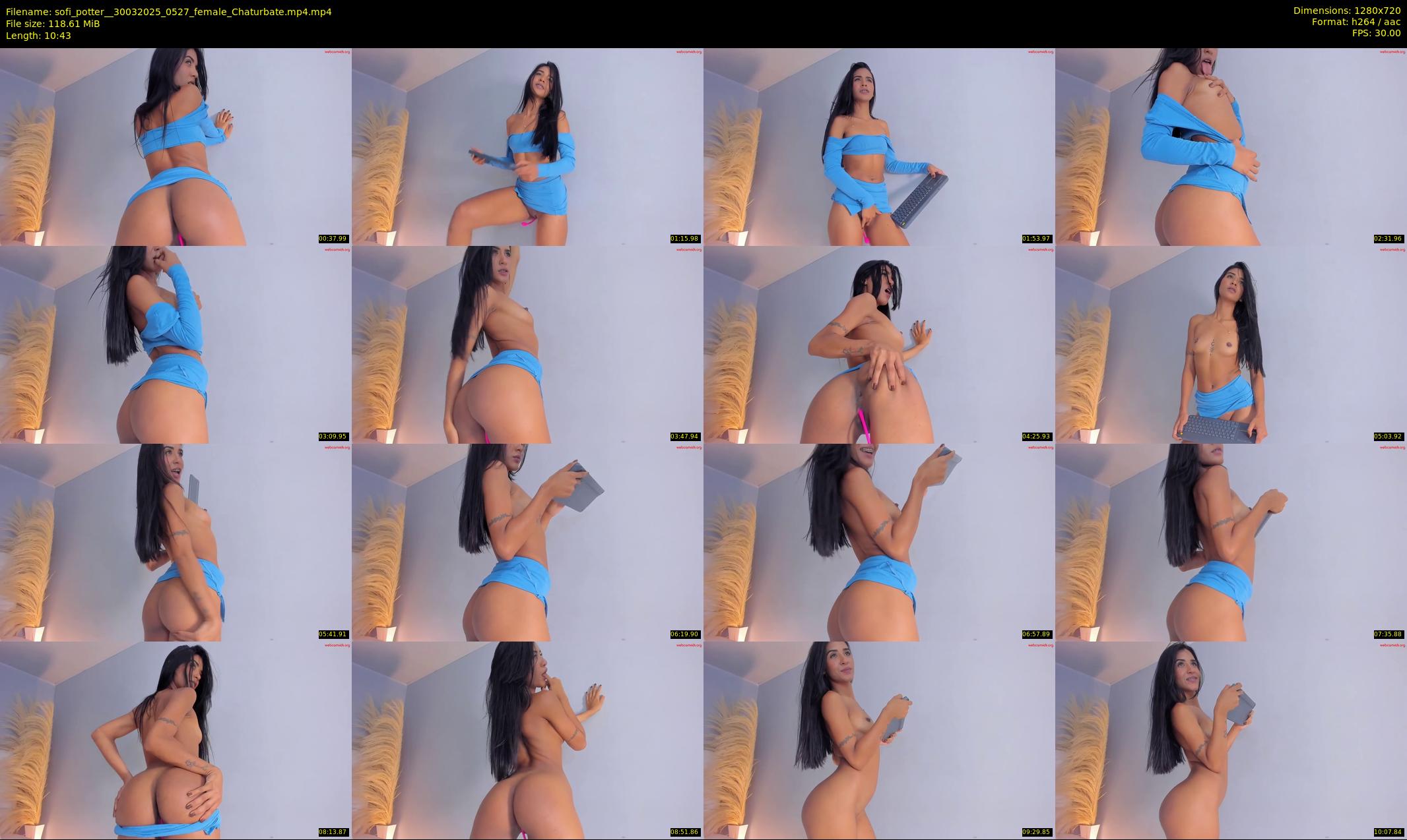 sofi_potter_ — 11 minute Chaturbate female cam show recording, 720p, Mar 30, 2025
