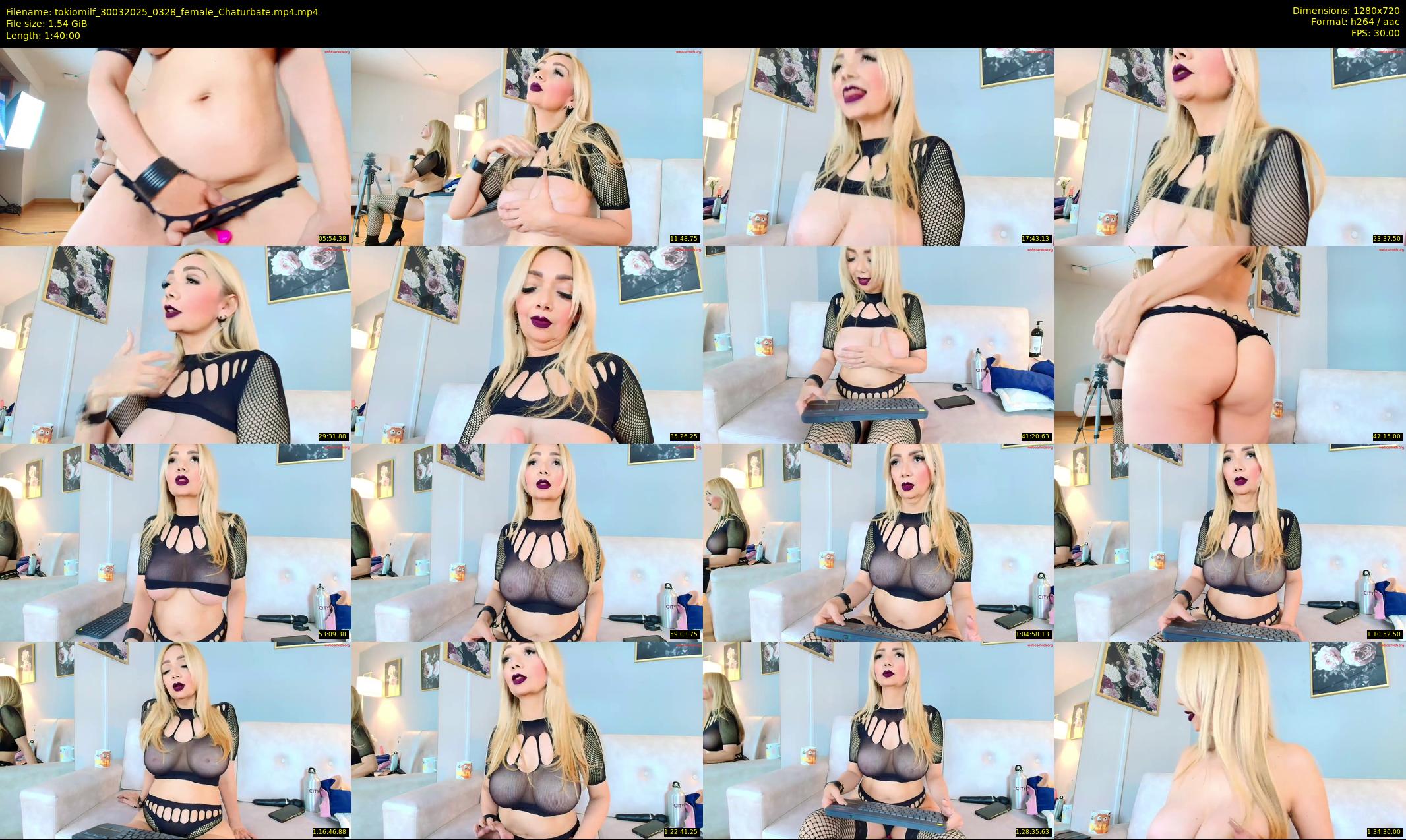 tokiomilf — 100 minute Chaturbate female cam show recording, 720p, Mar 30, 2025