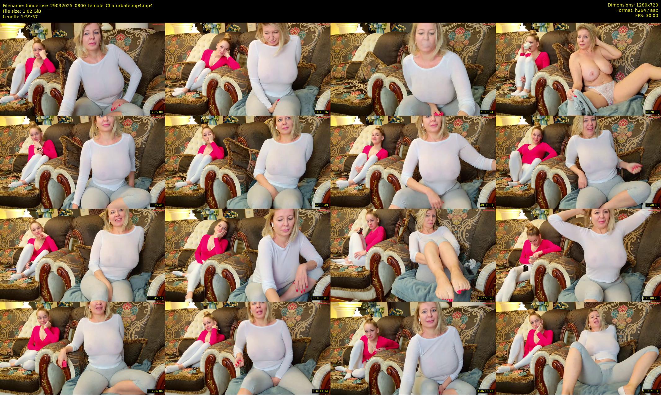 tunderose — 120 minute Chaturbate female cam show recording, 720p, Mar 29, 2025