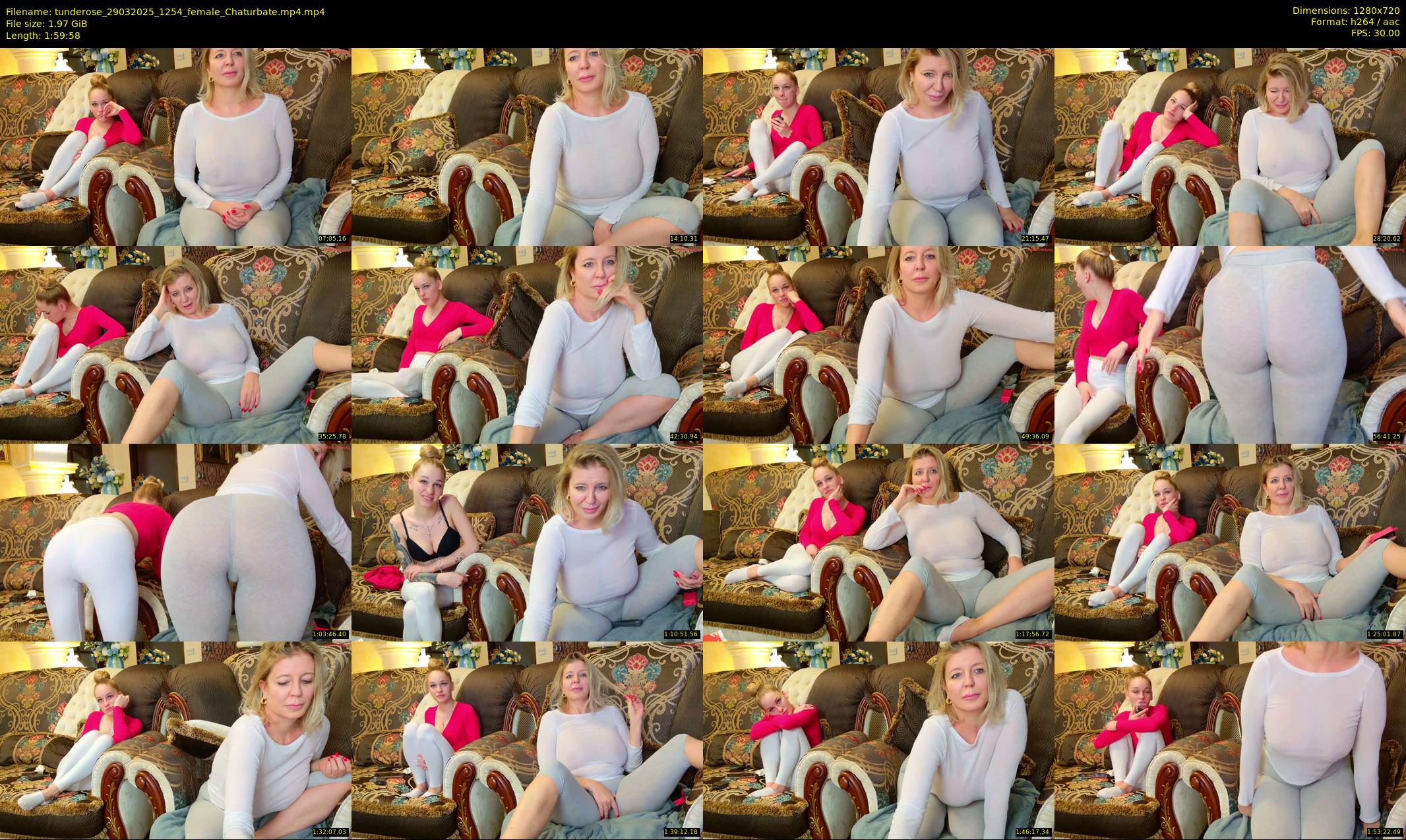 tunderose — 120 minute Chaturbate female cam show recording, 720p, Mar 29, 2025