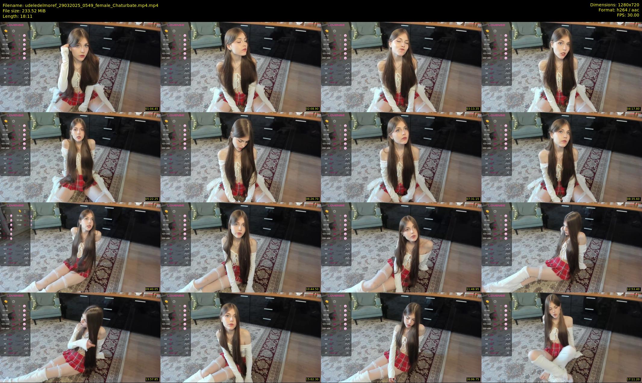 udeledelmoref — 19 minute Chaturbate female cam show recording, 720p, Mar 29, 2025