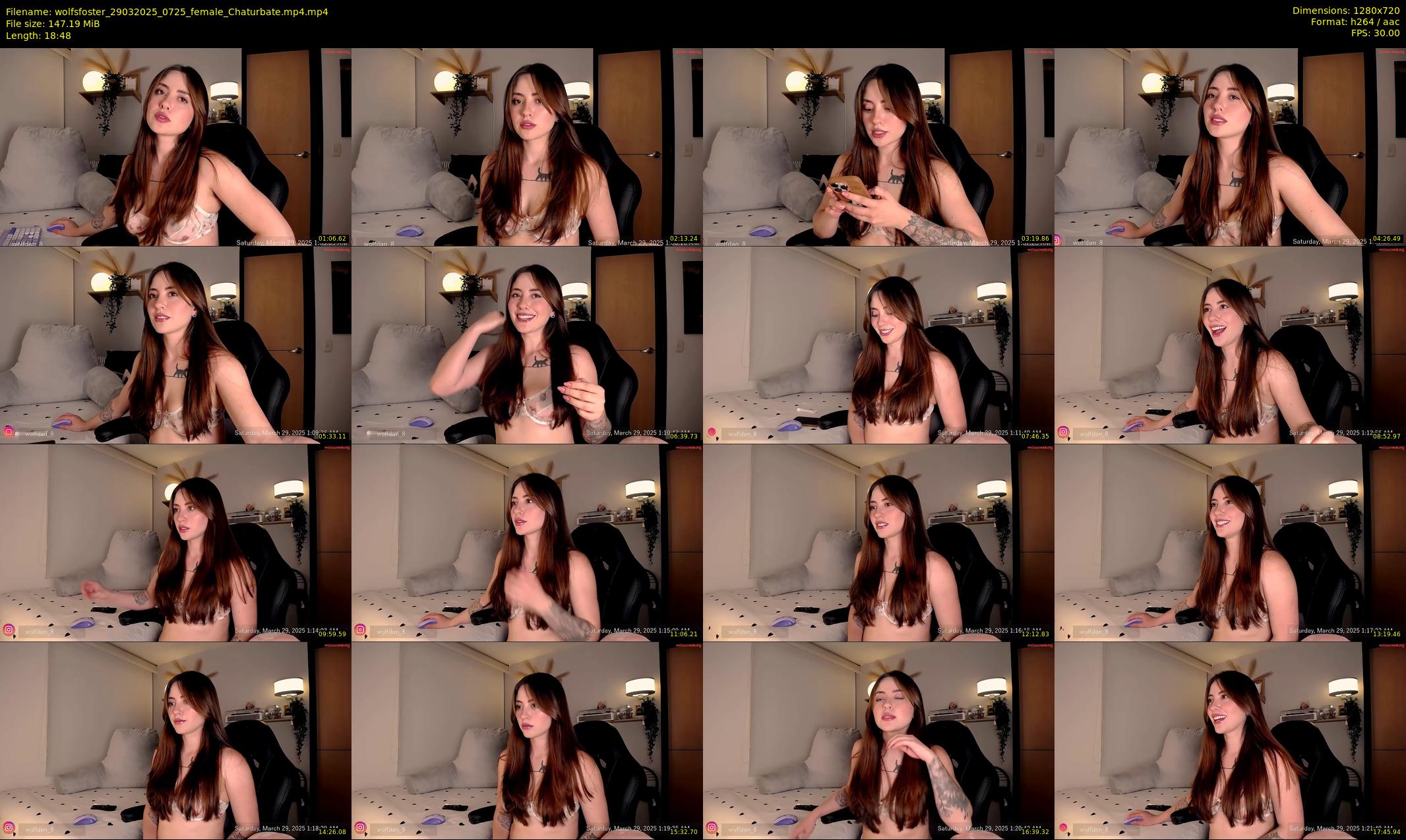 wolfsfoster — 19 minute Chaturbate couple cam show recording, 720p, Mar 29, 2025