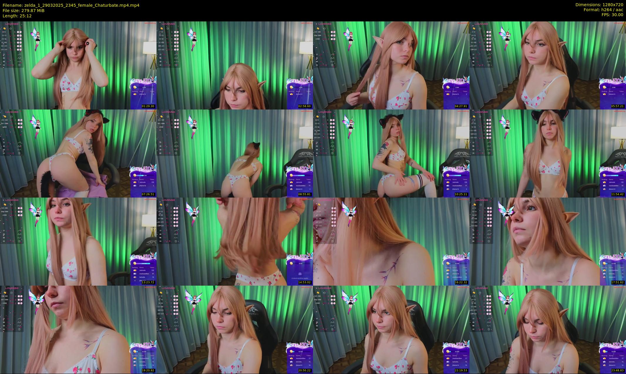 zelda_1 — 26 minute Chaturbate female cam show recording, 720p, Mar 29, 2025