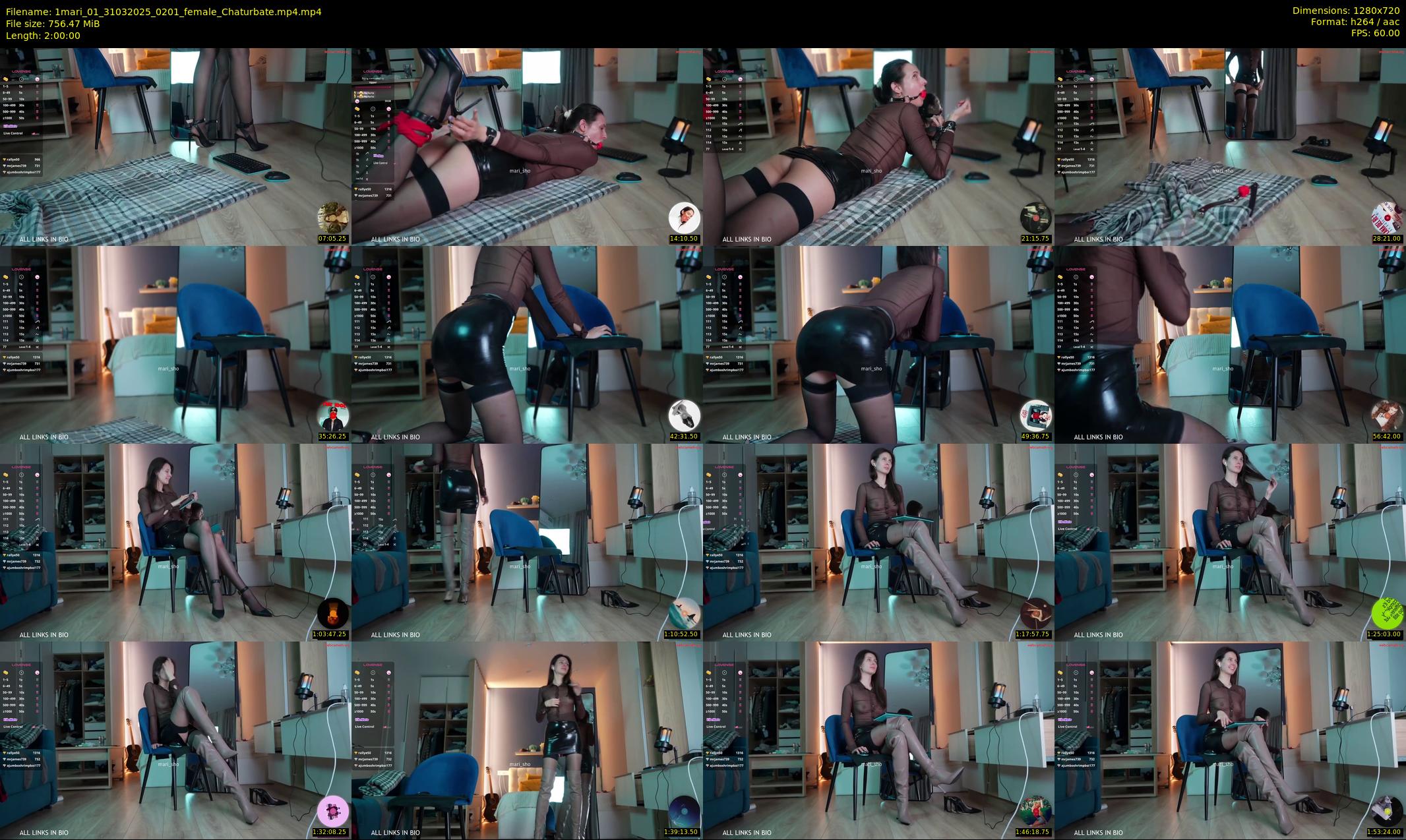 1mari_01 — 120 minute Chaturbate female cam show recording, 720p, Mar 31, 2025